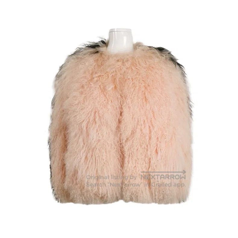 Fendi Fendi Shearling Mixed Color Fleece Long Sleeve Jacket Size S / US 4 / IT 40 - 1 Thumbnail