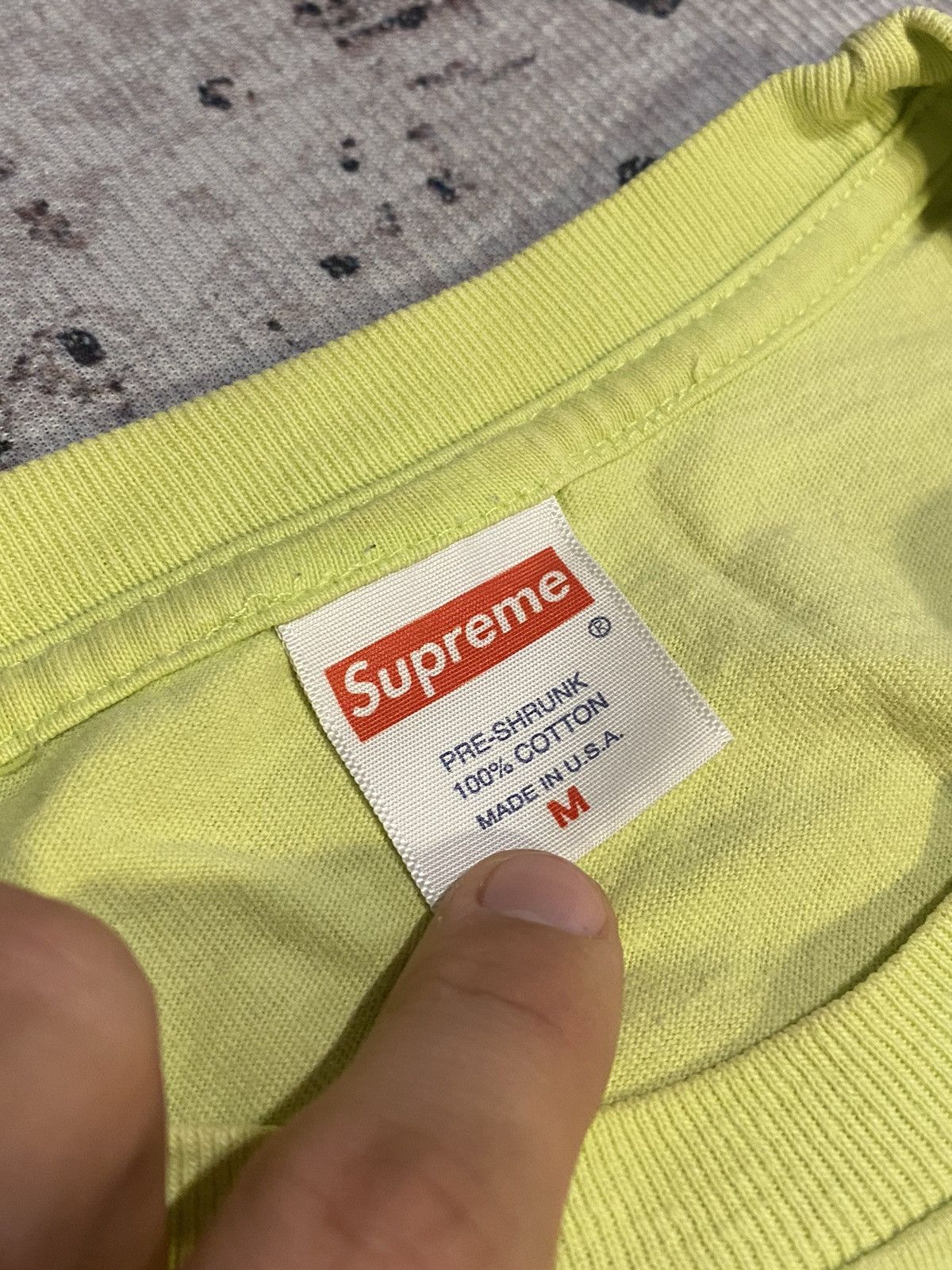 Supreme supreme x marvel ghost rider green t-shirt Size US M / EU 48-50 / 2 - 5 Thumbnail