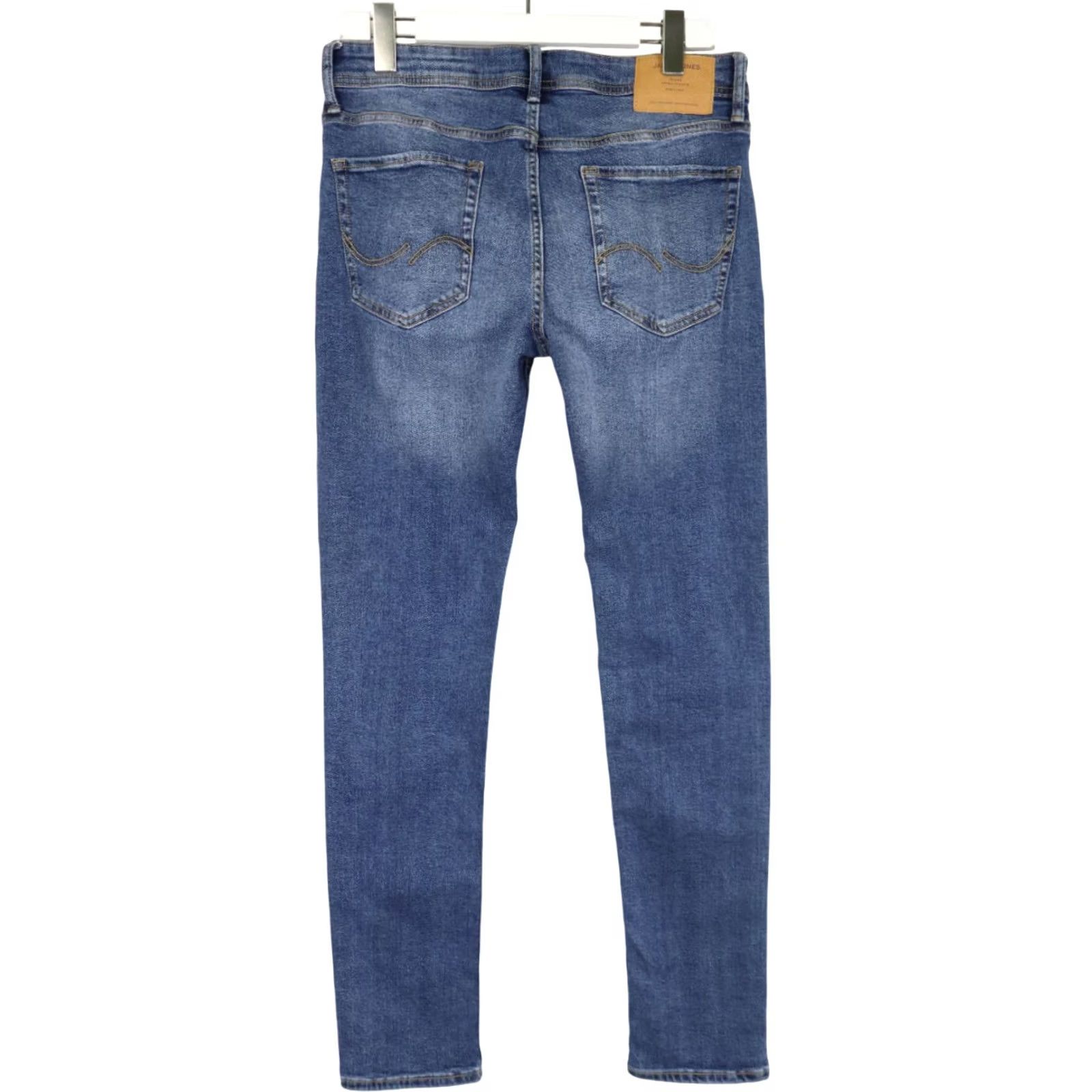 Jack & Jones JACK & JONES Glenn/Slim Jeans Men's W31/L34 Blue Faded Button Fly Stretched Size US 31 - 2 Thumbnail