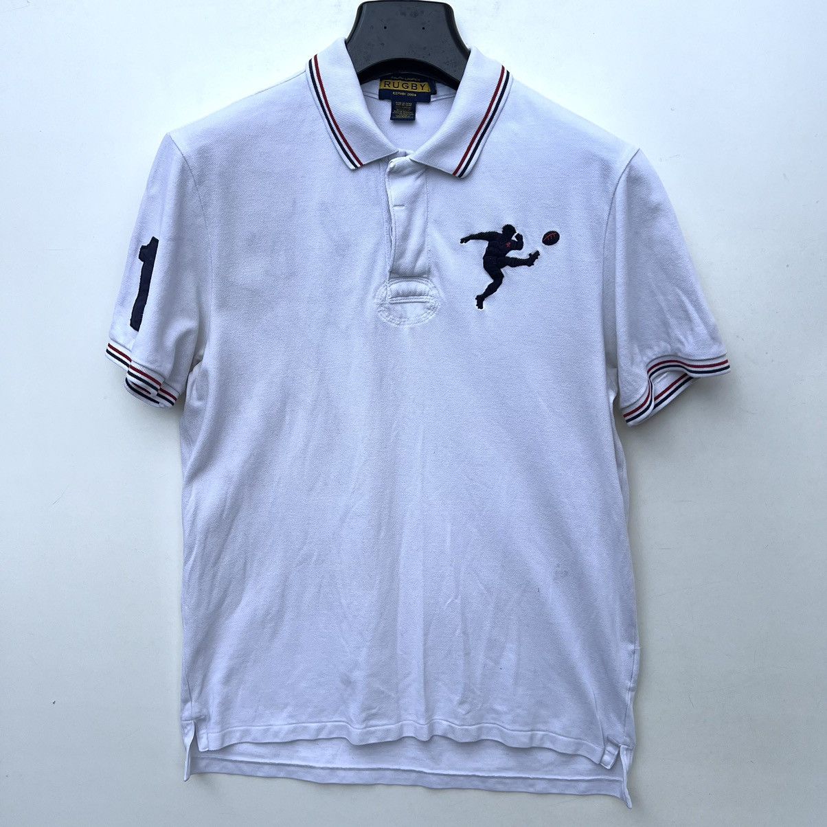 Polo Ralph Lauren × Ralph Lauren × Vintage Polo Ralph Lauren rugby vintage Size US L / EU 52-54 / 3 - 1 Thumbnail