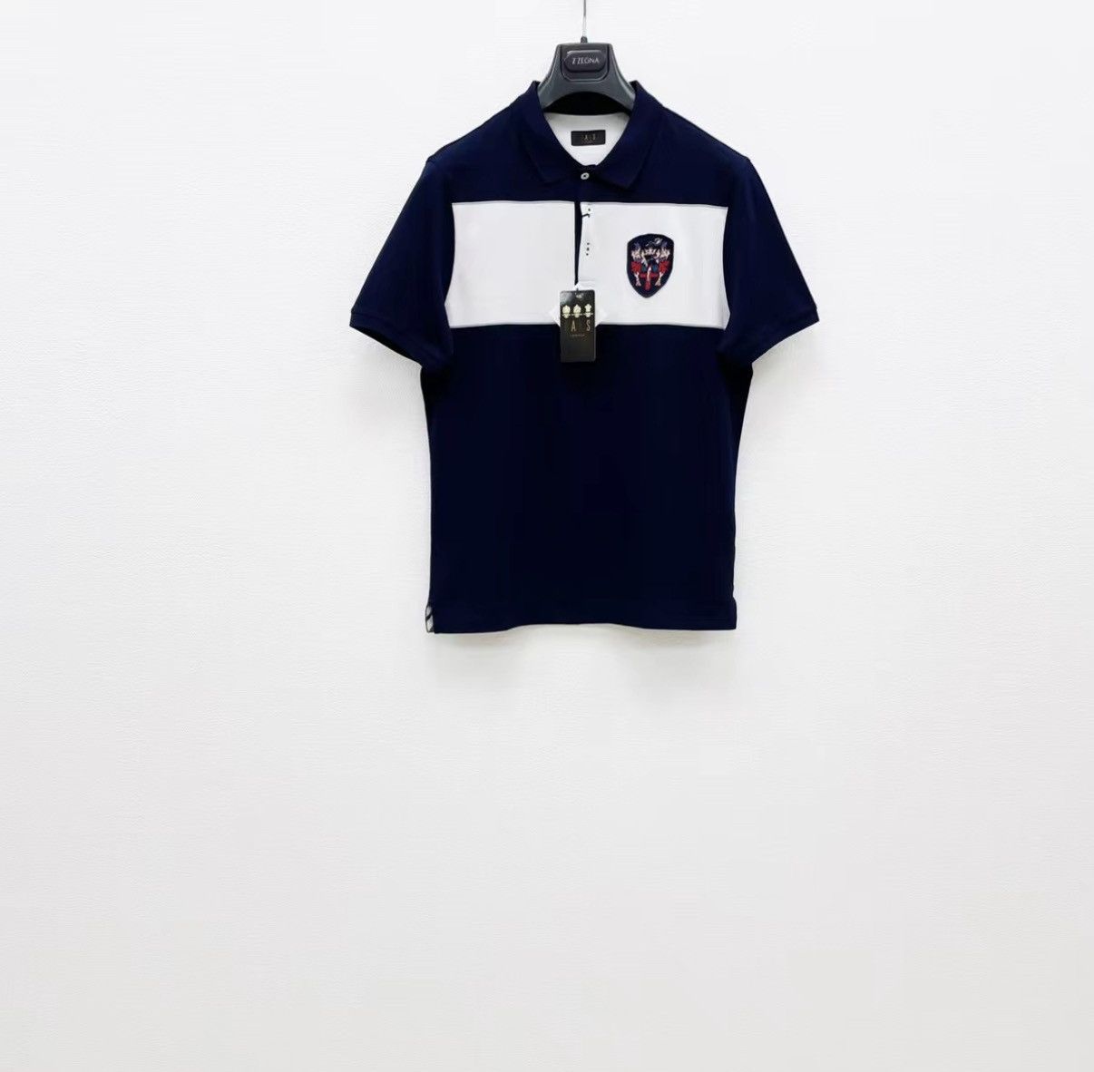 DAKS DAKS 100% Cotton Short Sleeve Polo Shirt J30 Size US M / EU 48-50 / 2 - 1 Thumbnail
