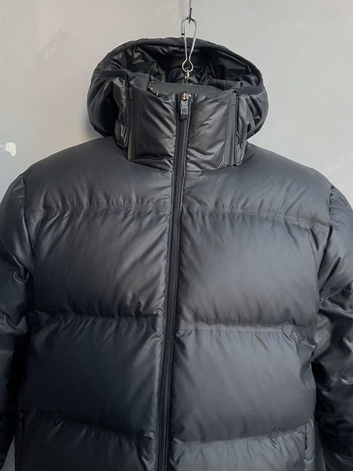 Adidas Vintage Adidas Y-3 style Black Puffer Rare winter jacket Size US M / EU 48-50 / 2 - 2 Thumbnail
