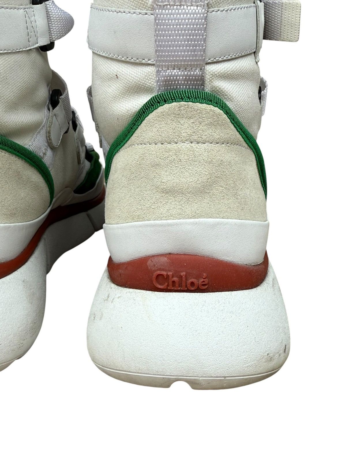 Other Chloe mens hightop strap sneakers Size US 12 / EU 45 - 7 Thumbnail