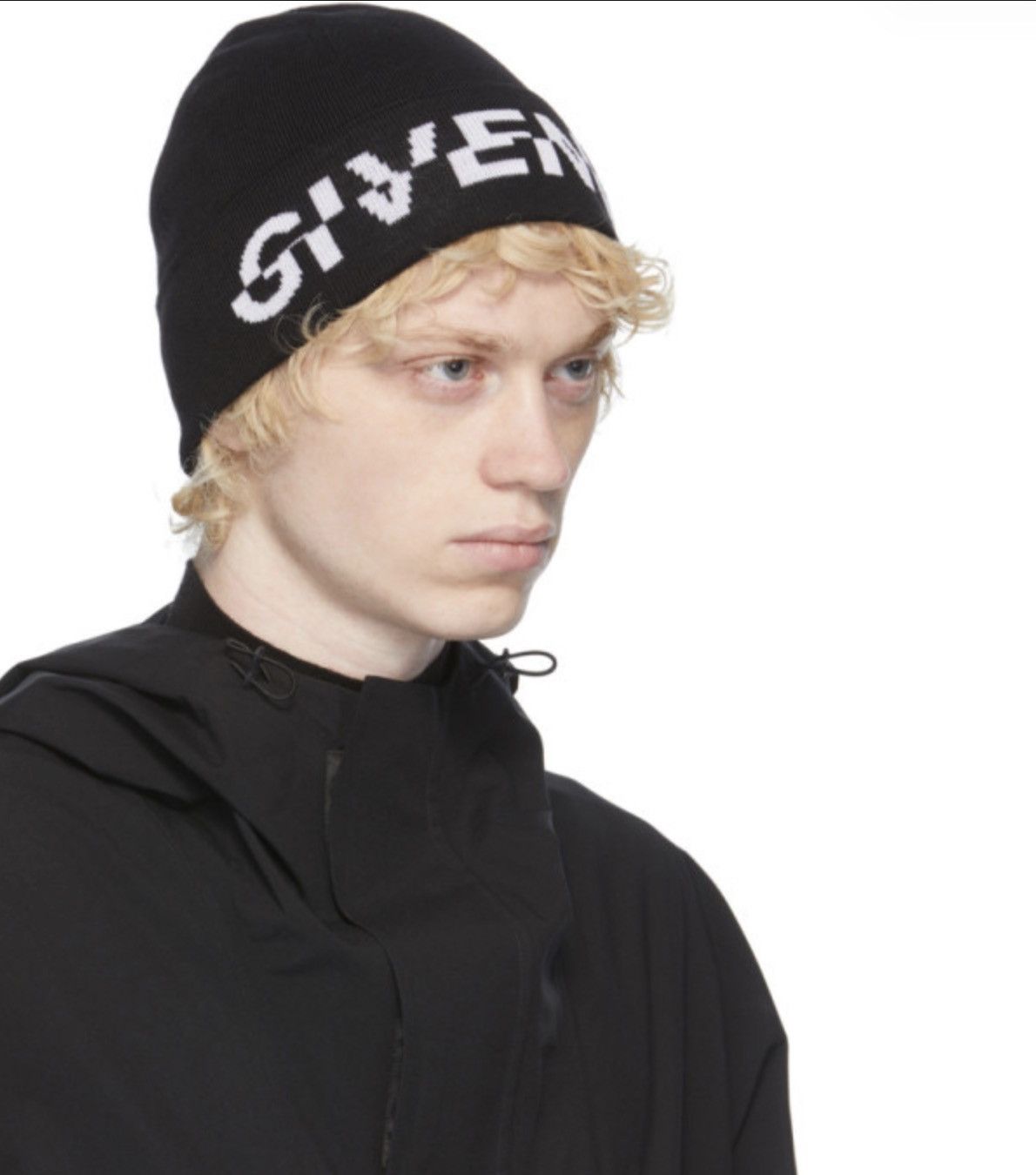 Givenchy Givenchy wool logo knit beanie hat accessory designer 🇮🇹blk Size ONE SIZE - 5 Thumbnail