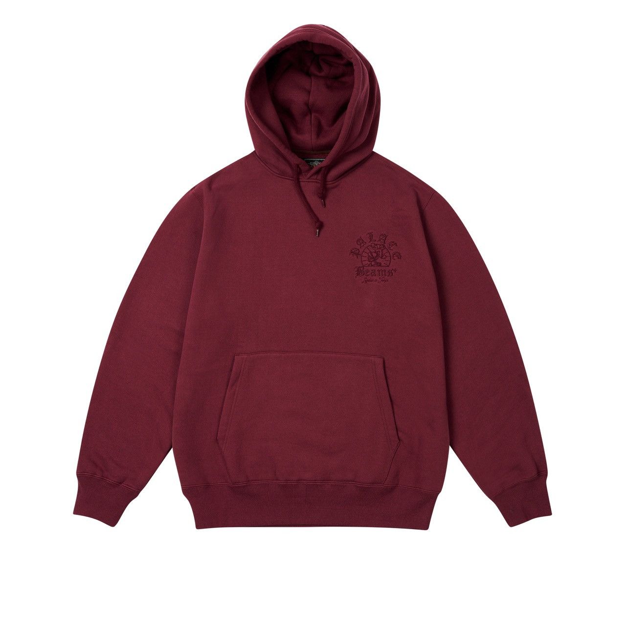 Beams Plus × Palace Palace x Beams Plus Hoodie in Windsor Wine Size US XL / EU 56 / 4 - 1 Thumbnail
