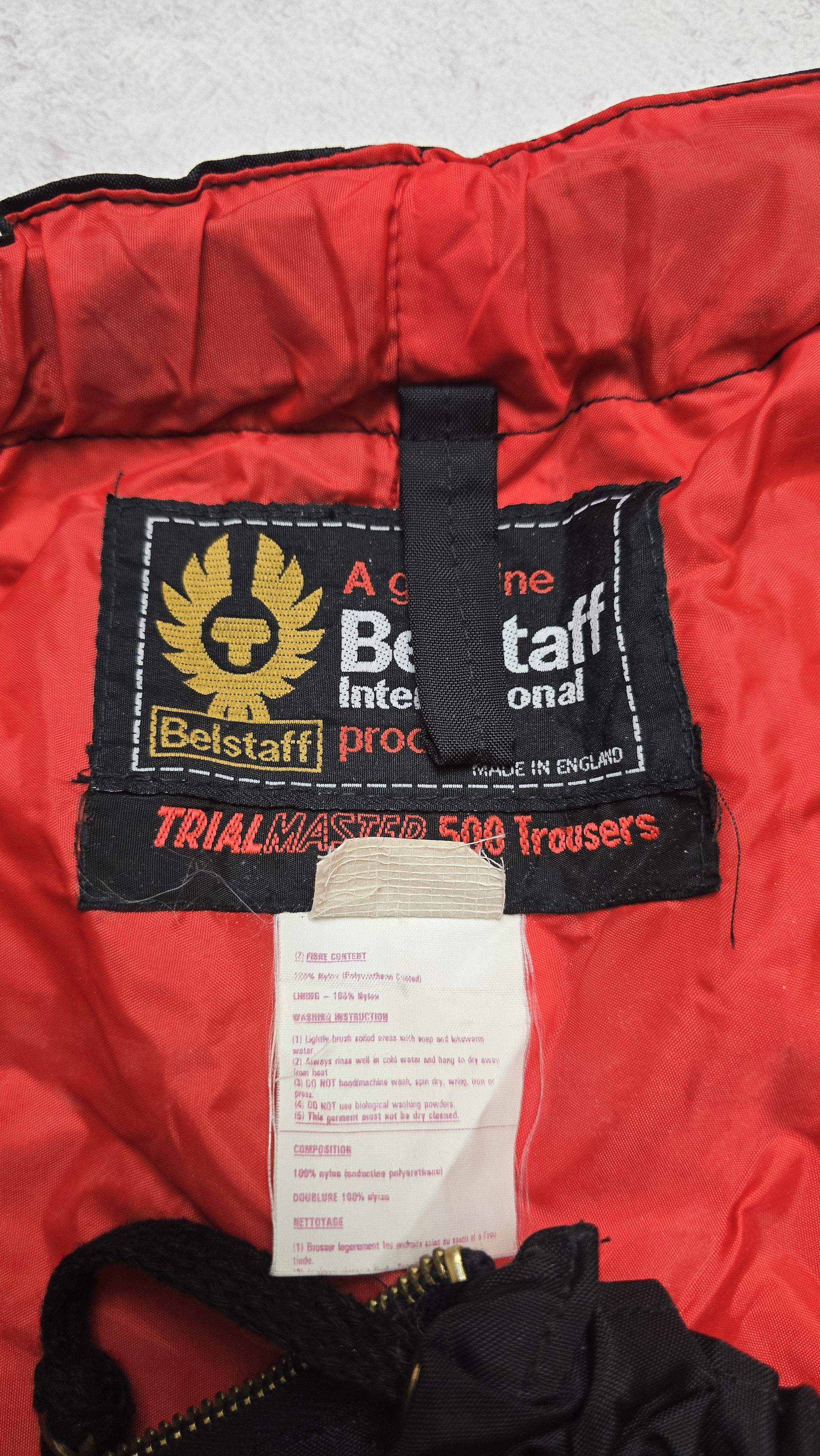 Belstaff VTG Racing Pants Trial Master 500 Motorbike Trousers 88cm/34 Size US 34 / EU 50 - 15 Thumbnail