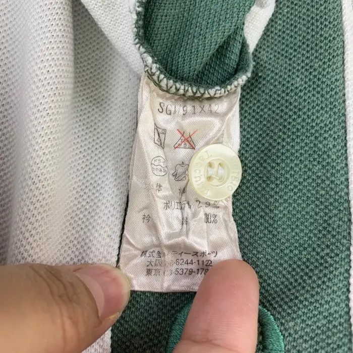 Sergio Tacchini Vintage SERGIO TACCHINI ITALY Tennis Baggy Polo Size US L / EU 52-54 / 3 - 8 Thumbnail