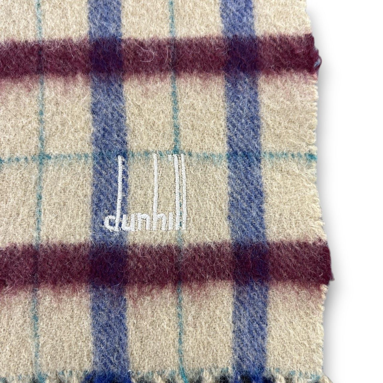 Vintage Vintage Dunhill Cashmere Scarf / Muffler / Neckwear T724 Size ONE SIZE - 6 Thumbnail