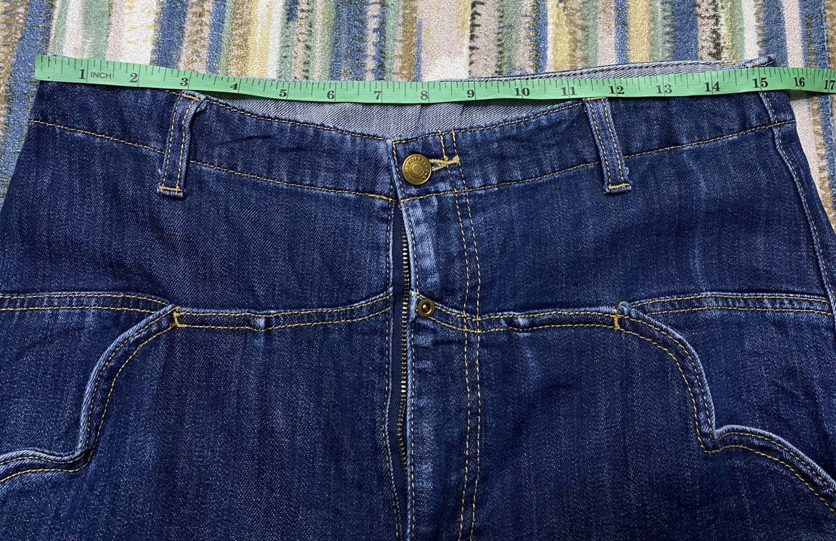 mercibeaucoup MERCIBEAUCOUP Jevous Enprie Stretch Crotch Denim Pants Size US 31 - 12 Thumbnail