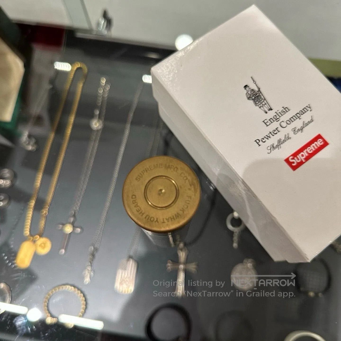 Supreme Supreme 18SS Bullet Shell Flask. Size ONE SIZE - 3 Thumbnail