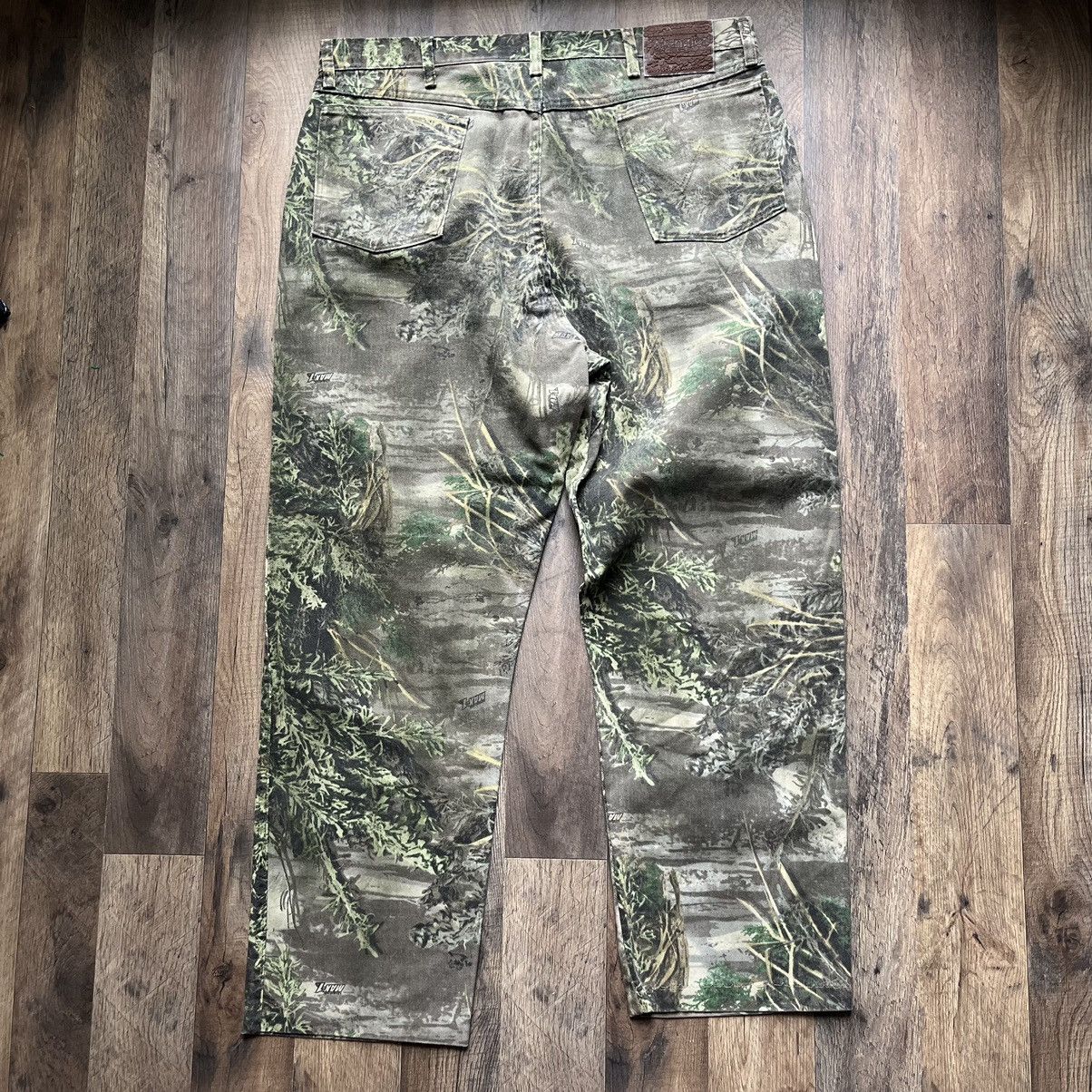 Vintage × Wrangler CRAZY Vintage Realistic Camo Wranglers Realtree 40x32 Size US 40 / EU 56 - 2 Thumbnail