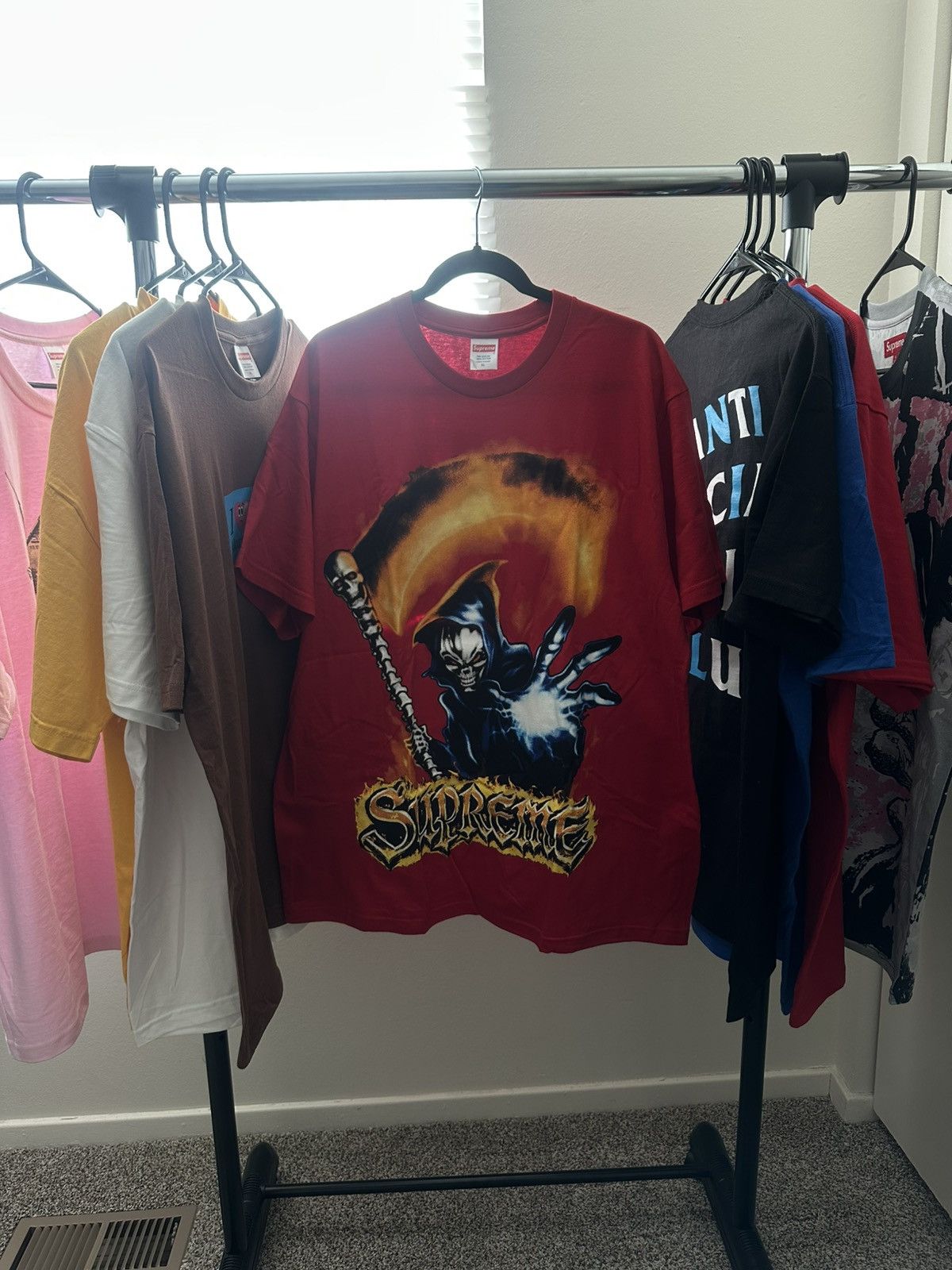 Supreme Supreme grim reaper tee Size US XL / EU 56 / 4 - 1 Thumbnail