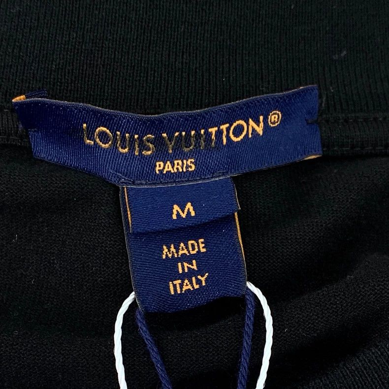 Louis Vuitton Louis Vuitton 23 black presbyopic zip paneled crew neck sh Size M / US 6-8 / IT 42-44 - 5 Thumbnail