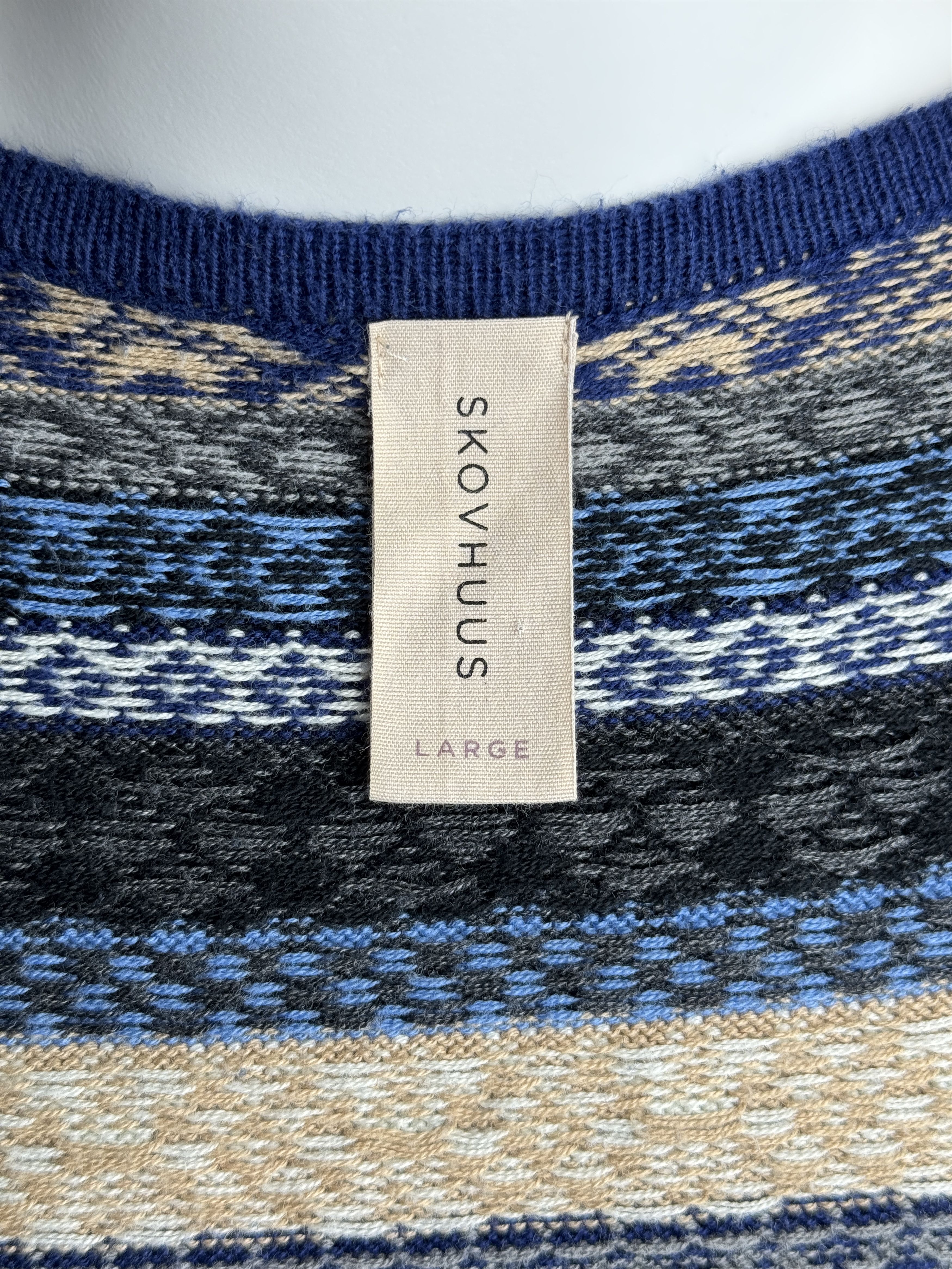 Other SKOVHUUS women’s Nordic pattern cardigan Size L / US 10 / IT 46 - 10 Thumbnail