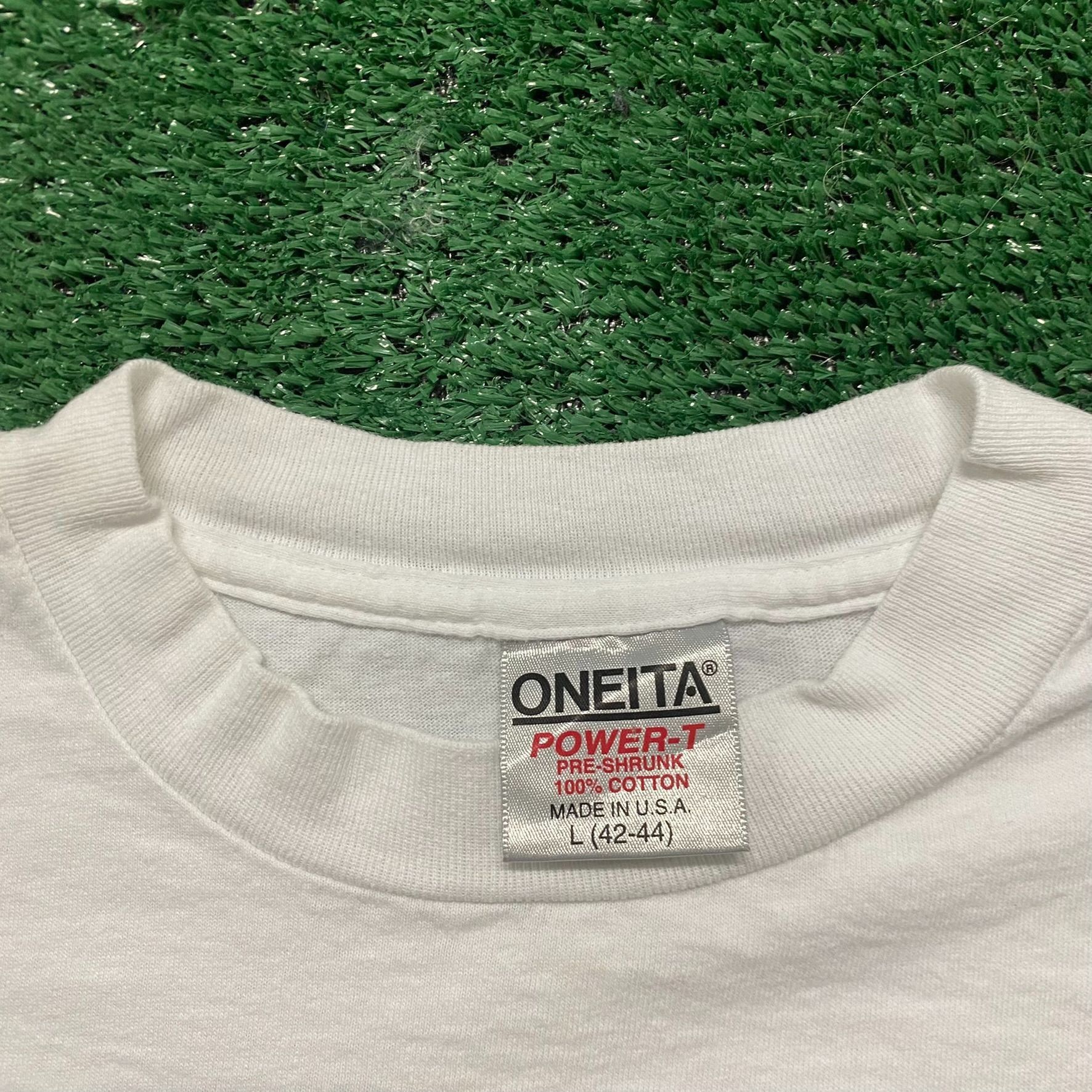 Vintage Vintage 90s Big Johnson Motorcycles Single Stitch Funny Tee Size US L / EU 52-54 / 3 - 9 Thumbnail