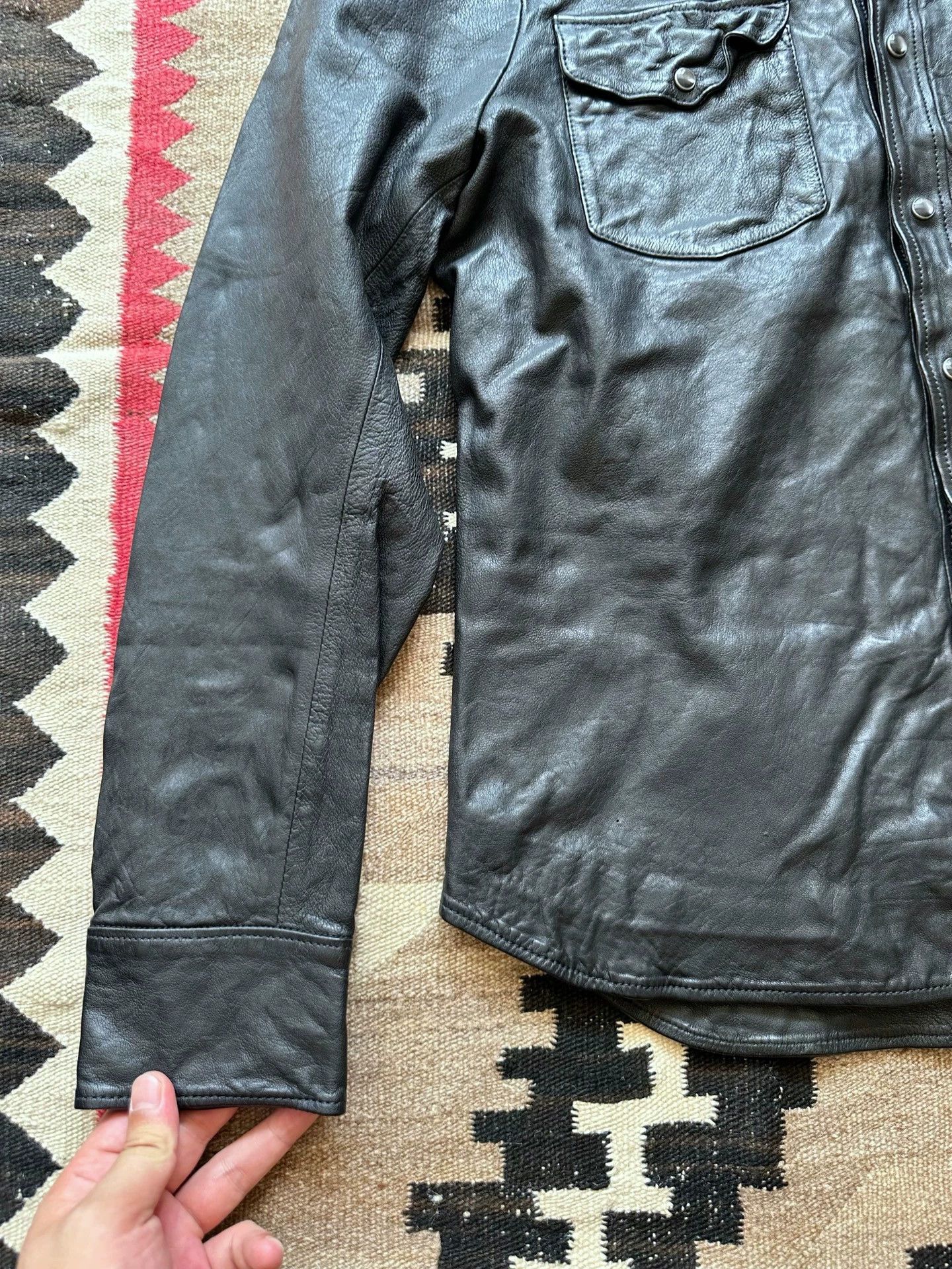 Polo Ralph Lauren Polo Ralph Lauren Leather Jacket M Worn a few times Size US M / EU 48-50 / 2 - 3 Thumbnail