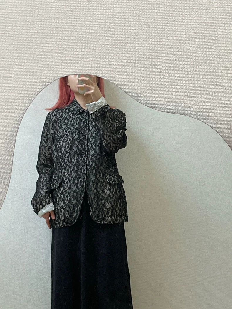Comme des Garcons Comme Des Garcons Lace suit jacket Size S / US 4 / IT 40 - 2 Thumbnail