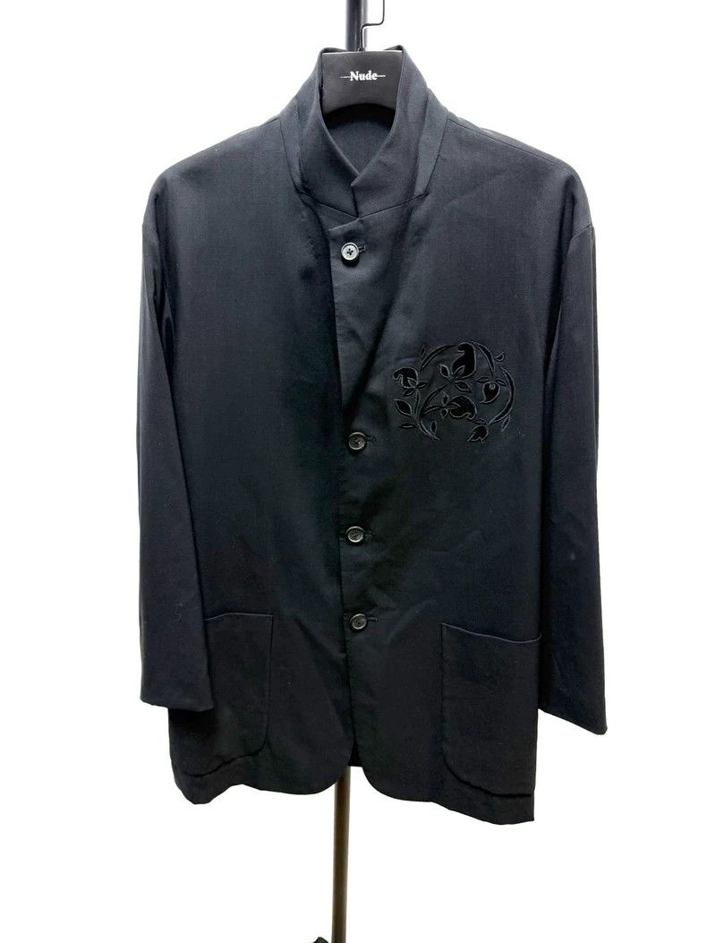 Yohji Yamamoto yohji yamamoto size m Flowers and Teenagers Leak blazer 250 Size 36R - 1 Thumbnail