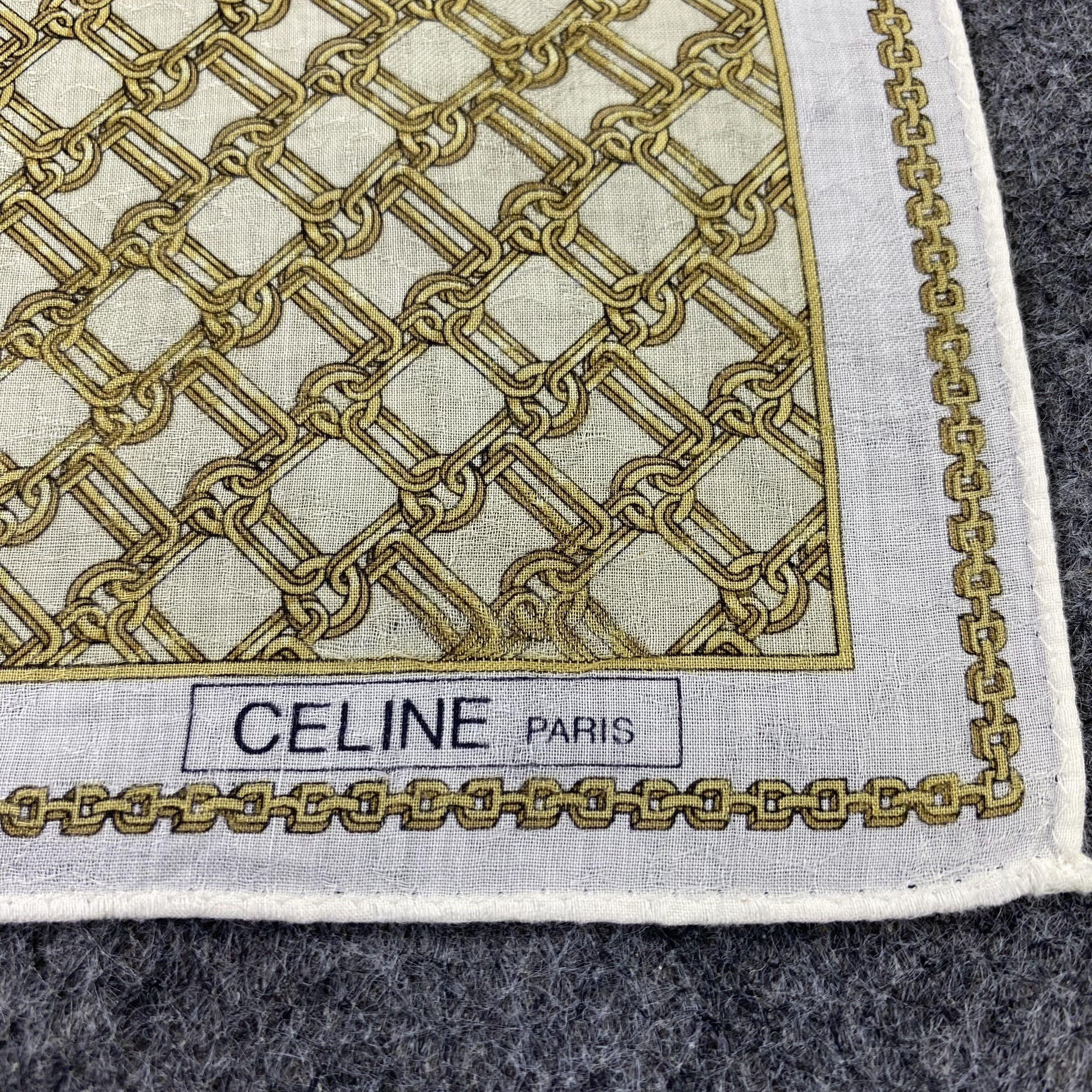 Celine Celine Handkerchief Neckerchief Bandana-B1762 Size ONE SIZE - 7 Thumbnail