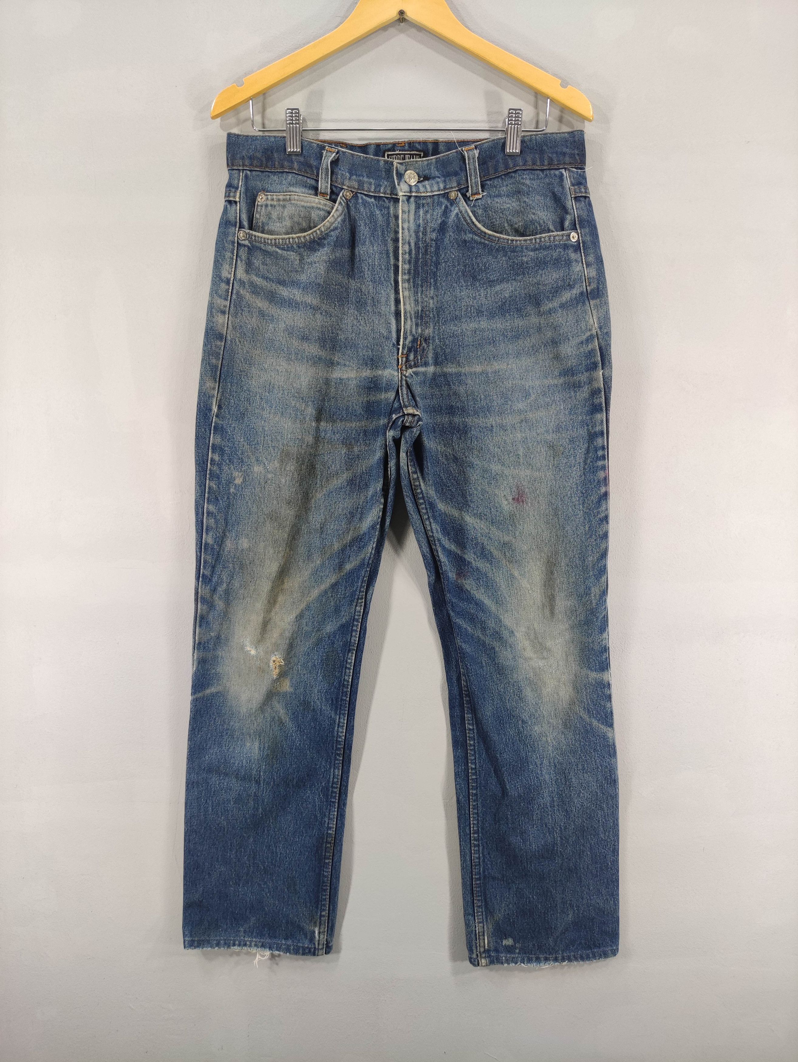 Ferre Vintage Ferre Distessed Denim Jeans Size US 32 / EU 48 - 1 Thumbnail
