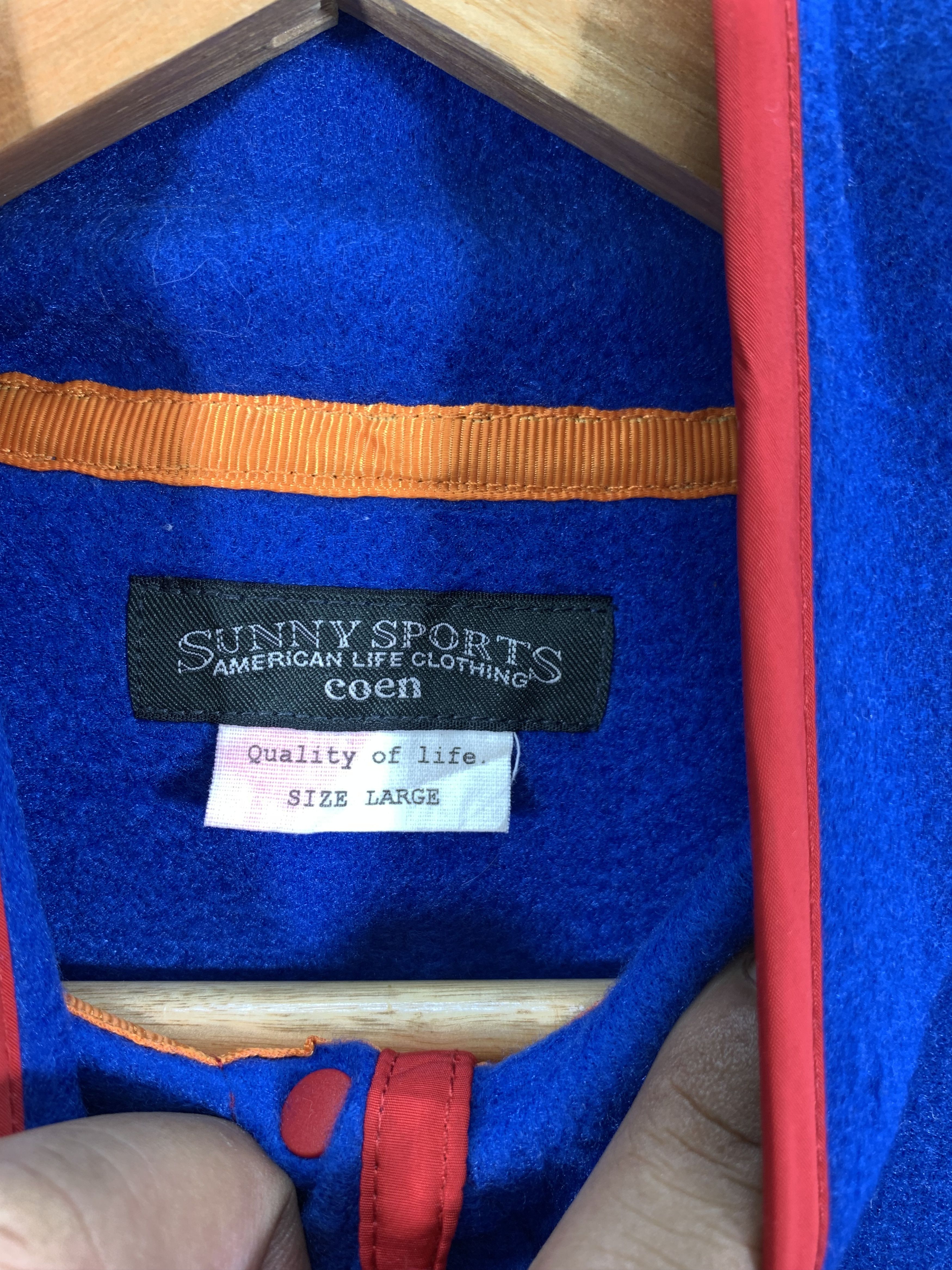Vintage Vintage SunnySport Polar fleece Sweatshirt Size US M / EU 48-50 / 2 - 5 Thumbnail