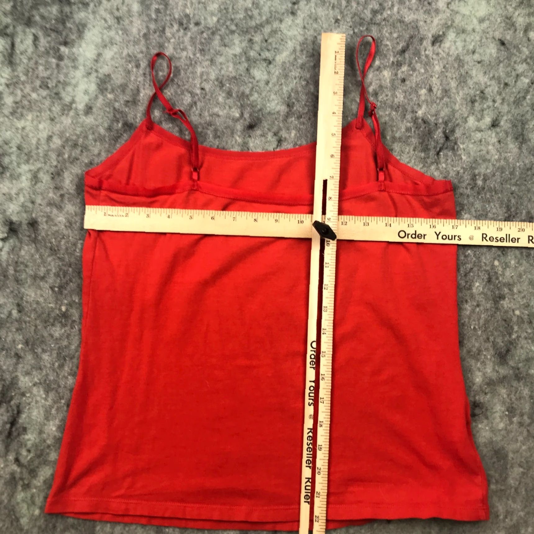 Ann Taylor Ann Taylor Shirt Womens Large Orange Halter Spaghetti Straps Stretch Top Womens Size L / US 10 / IT 46 - 5 Thumbnail