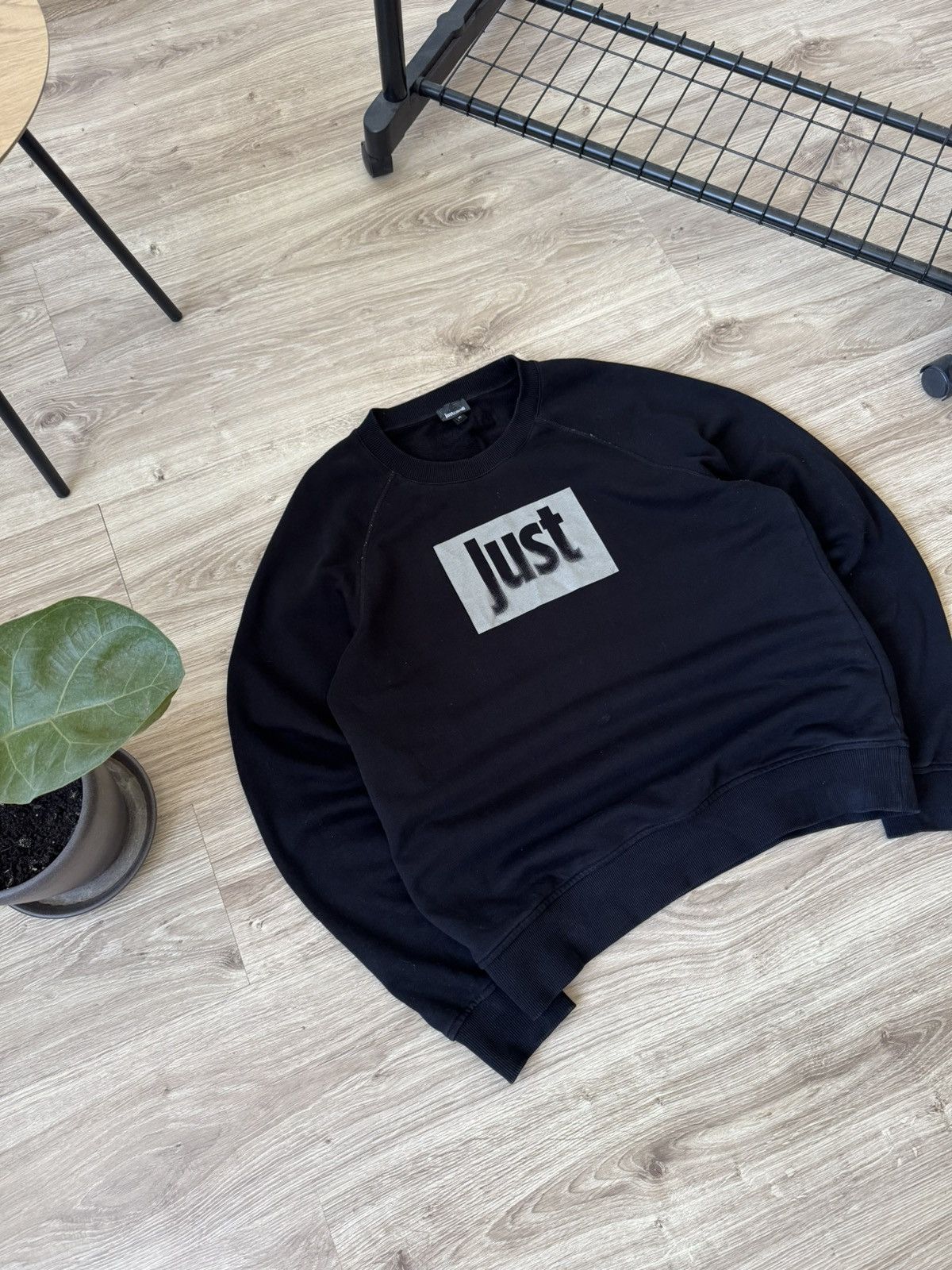 Just Cavalli Just Cavalli Big Logo Sweatshirt Size US M / EU 48-50 / 2 - 2 Thumbnail