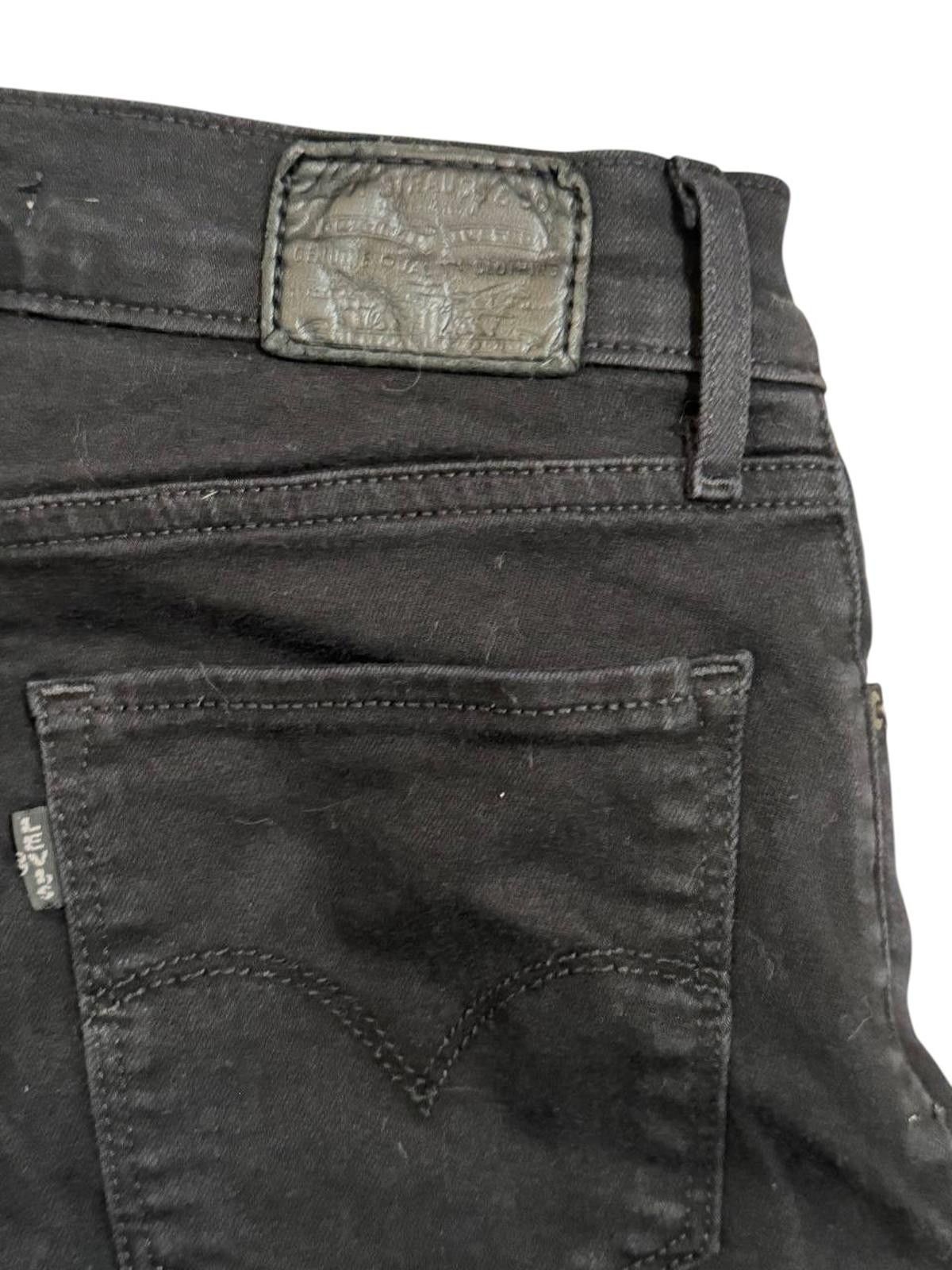 Other Levi’s Premium 724 Straight Crop Jeans – Black – Size 24 Size 24" / US 00 / IT 34 - 5 Thumbnail