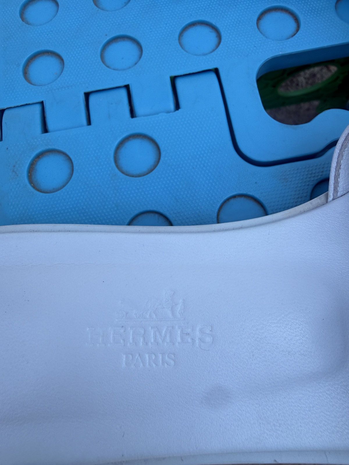 Hermes Hemes leather Oran H Slide Sandals Size US 6 / IT 36 - 4 Thumbnail