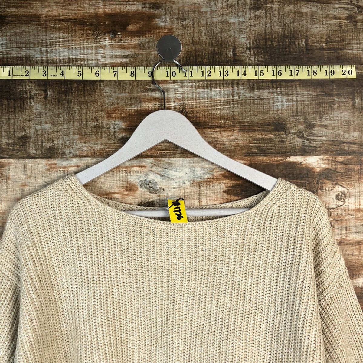 Vintage Uniqlo vintage japan Cream Knitwear #A1726 Size L / US 10 / IT 46 - 4 Thumbnail