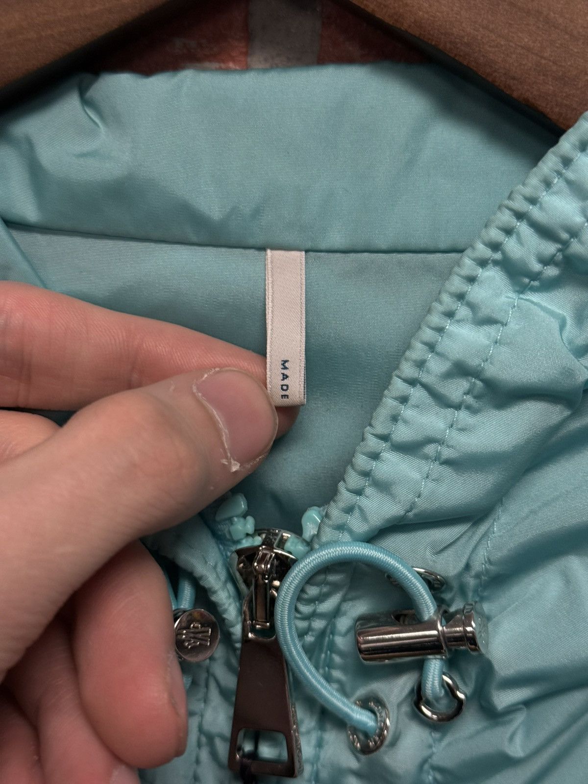 Moncler Moncler Windbreaker Jacket Blue Size (3) Size US S / EU 44-46 / 1 - 5 Thumbnail