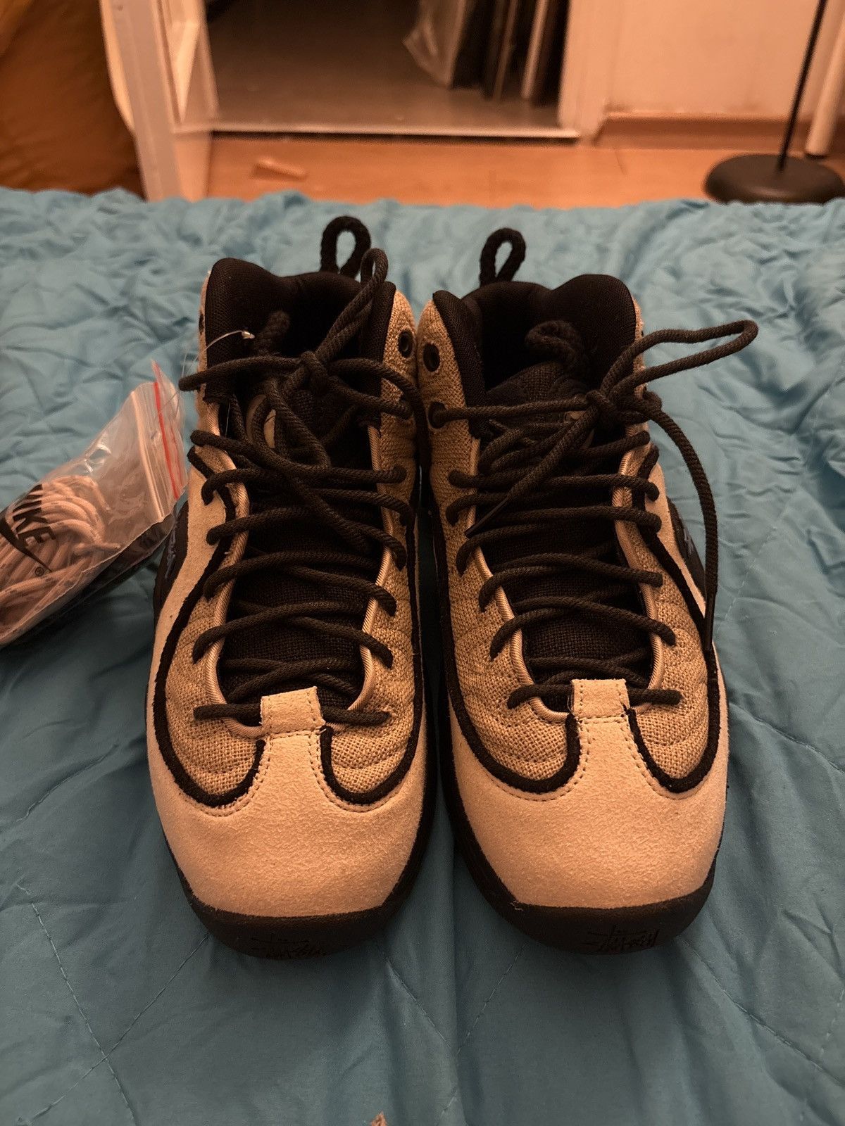Stussy Nike Air Penny ll SP x Stussy Size US 7.5 / EU 40-41 - 4 Thumbnail