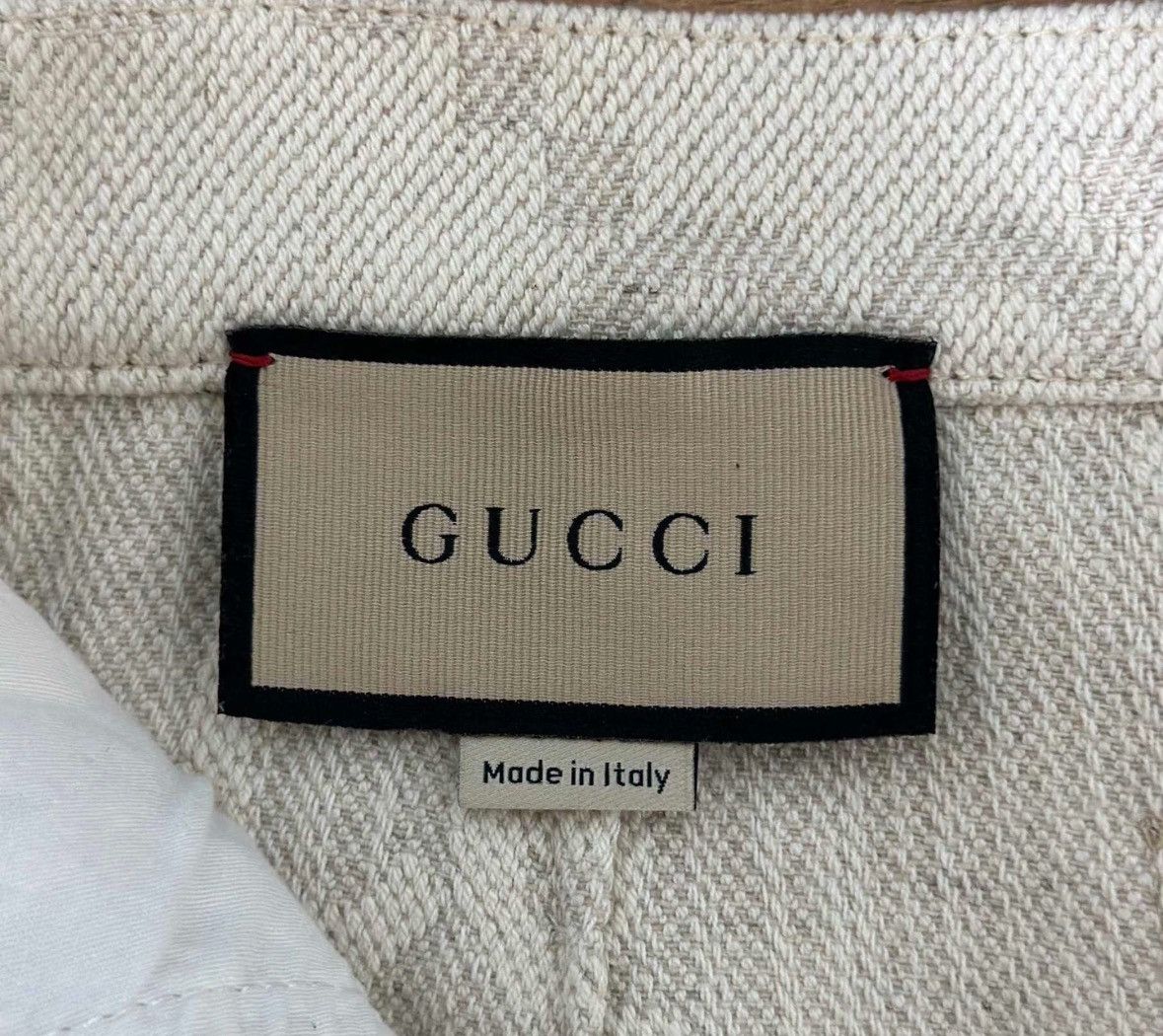 Gucci Gucci full-print denim shorts 2501-Nextarrow Size US 26 / EU 42 - 4 Thumbnail