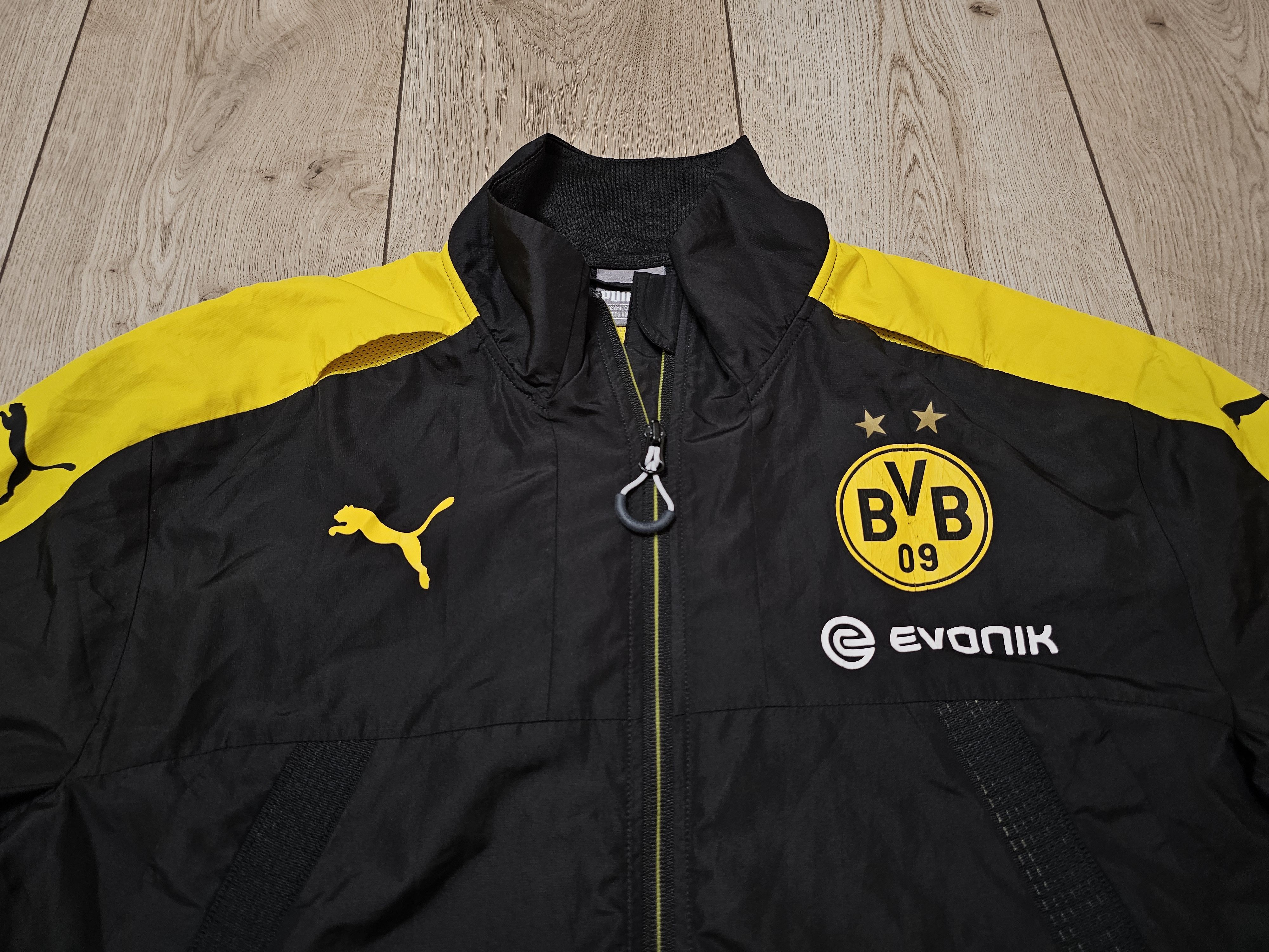 Puma BORUSSIA DORTMUND 2015 TRAINING BVB FOOTBALL SOCCER JACKET Size US XXL / EU 58 / 5 - 3 Thumbnail