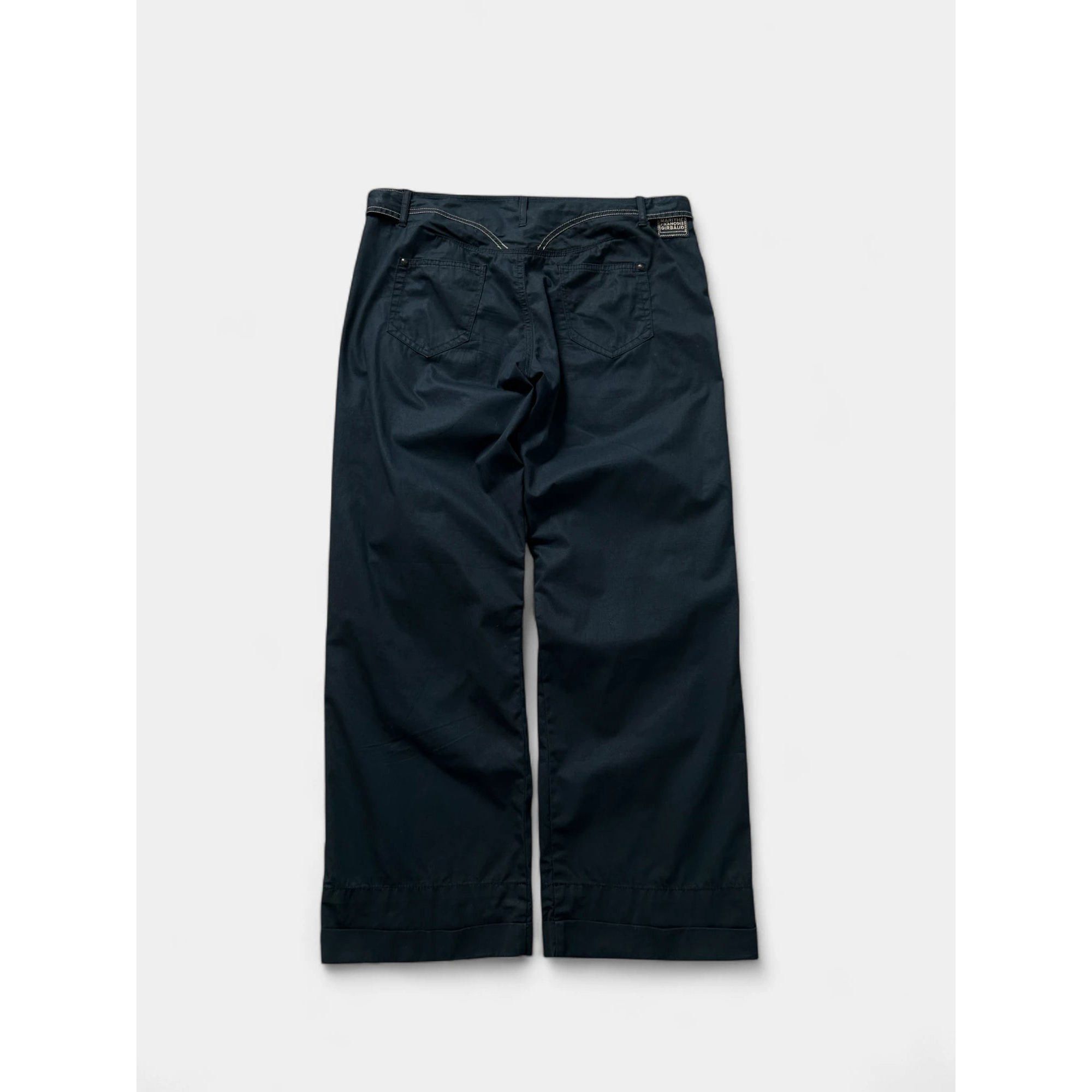 Marithe + Francois Girbaud Marithé + François Girbaud Black Pants Size US 33 - 4 Thumbnail