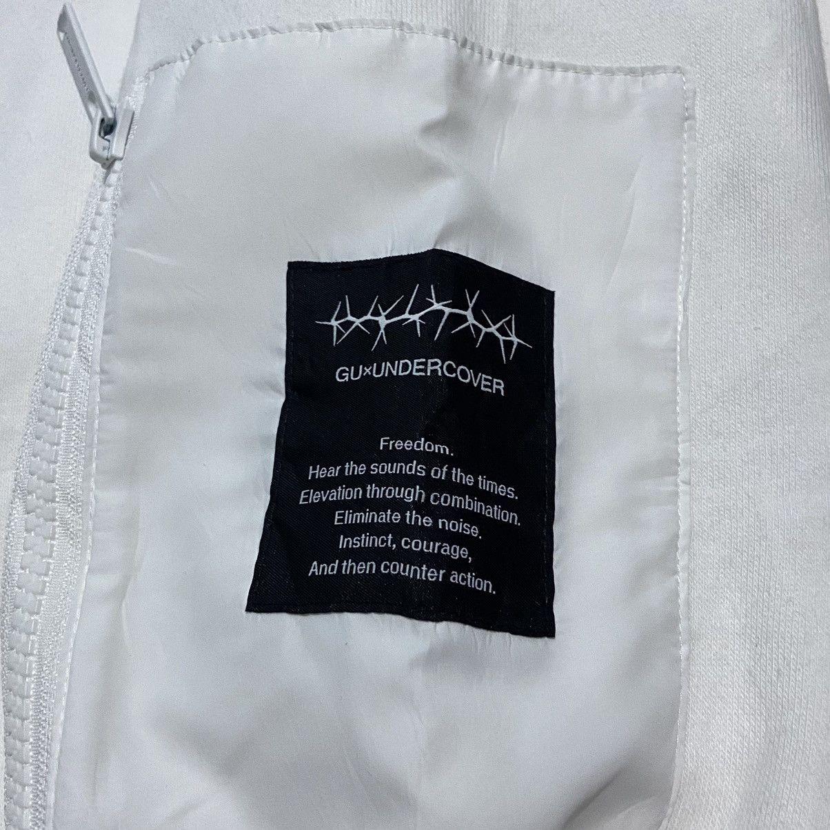 Japanese Brand × Undercover Gu x Undercover Crewneck Sweatshirt Multi Zip Size US XXL / EU 58 / 5 - 7 Thumbnail