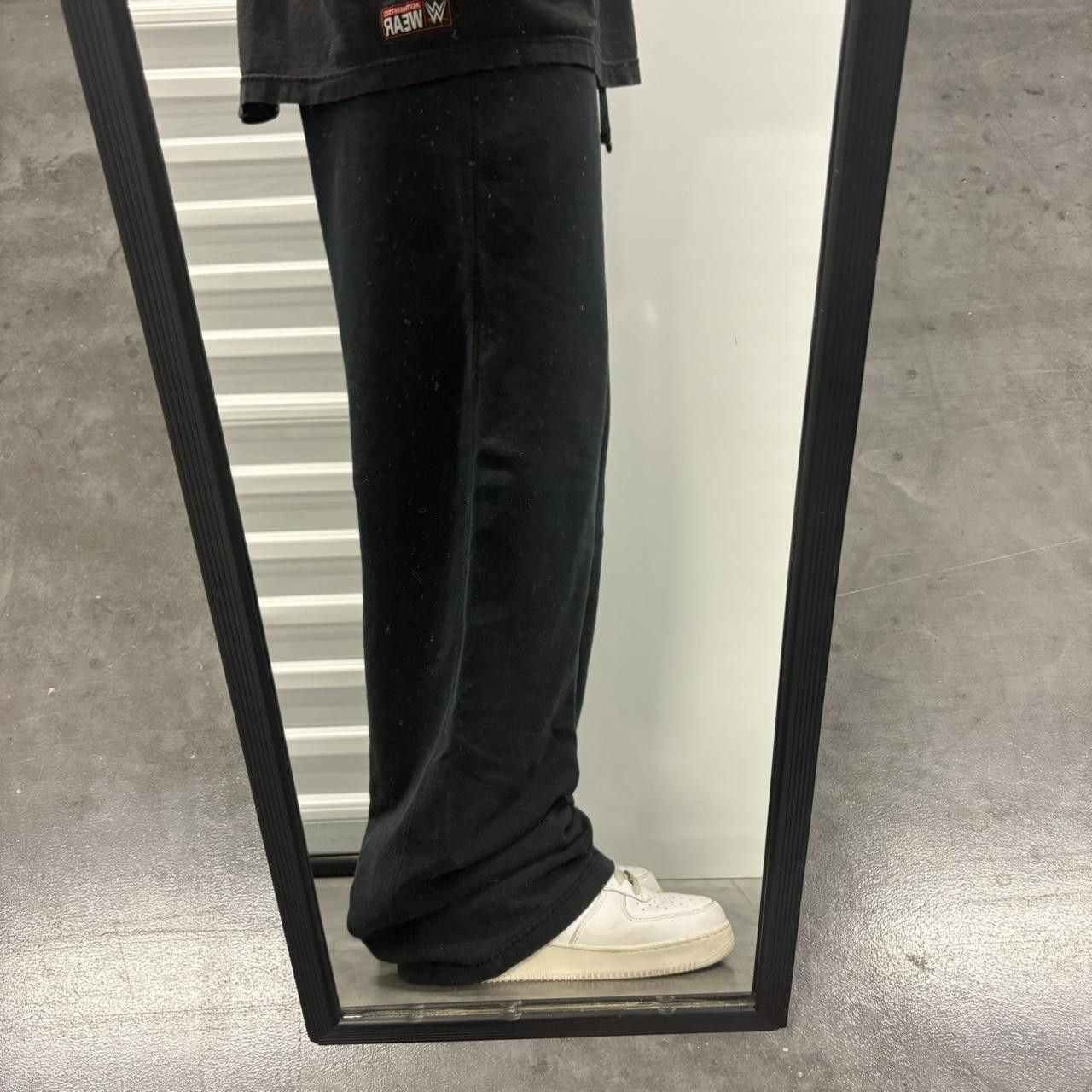 Vintage Crazy Vintage Y2K/2000s Baggy Wideleg loungewear Black Sweatpants! Size US 34 / EU 50 - 1 Thumbnail