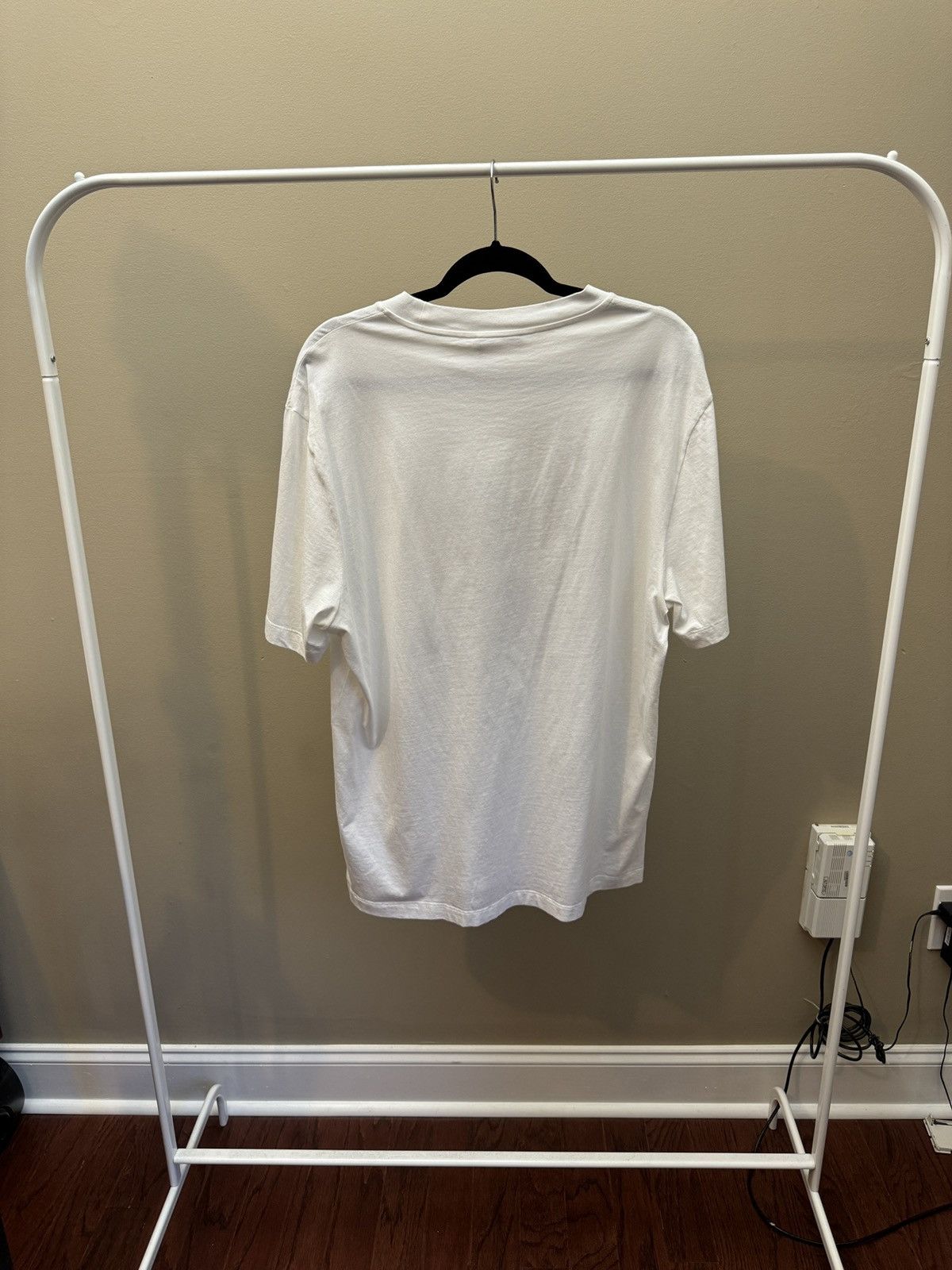 Versace Versace Crystal Embellished White/Gold T Shirt Size US XL / EU 56 / 4 - 3 Thumbnail