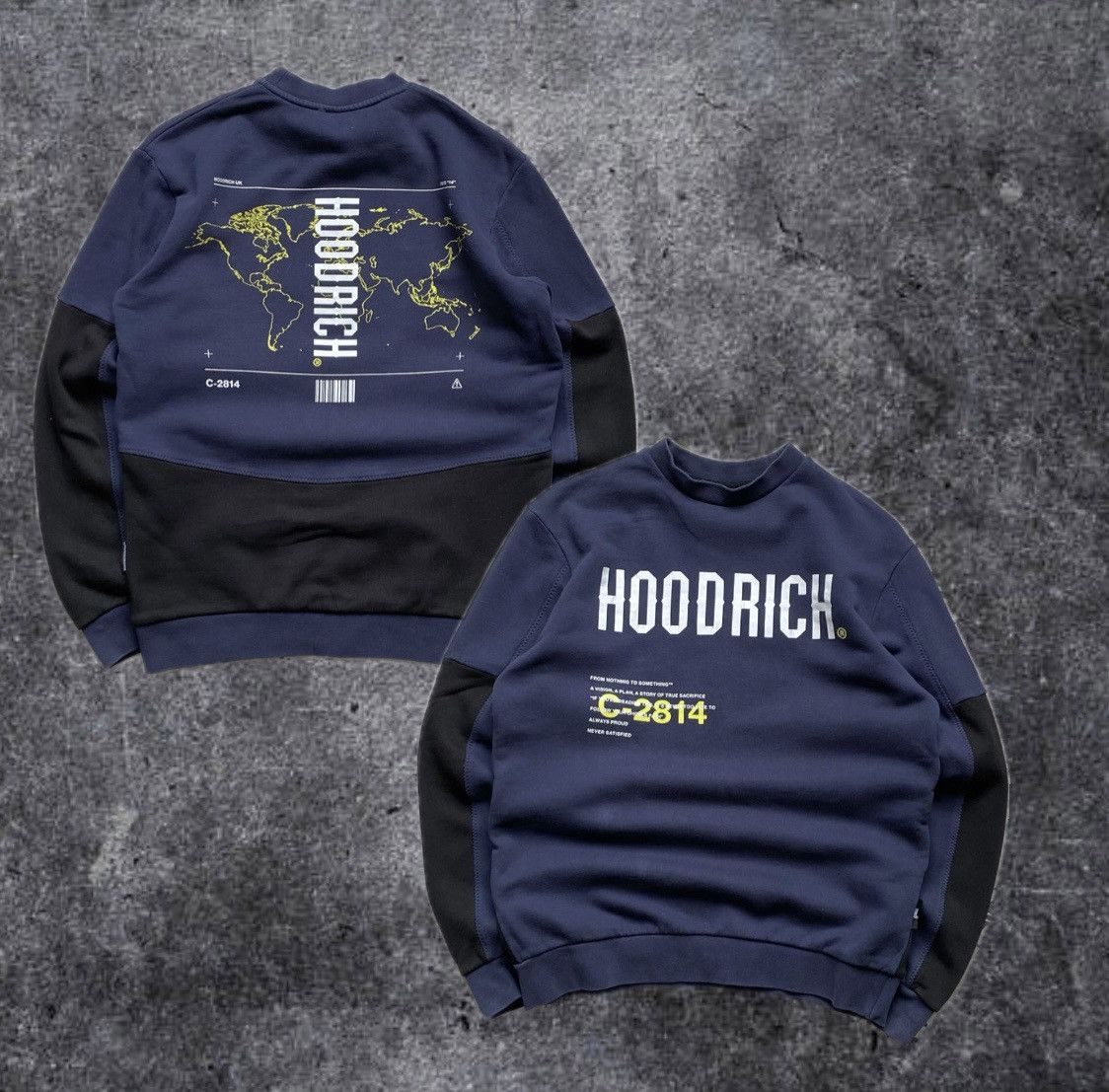 Hoodrich 👟 Drill Hoodrich sweatshirt Big logo Trapstar Cortiez Size US S / EU 44-46 / 1 - 1 Thumbnail