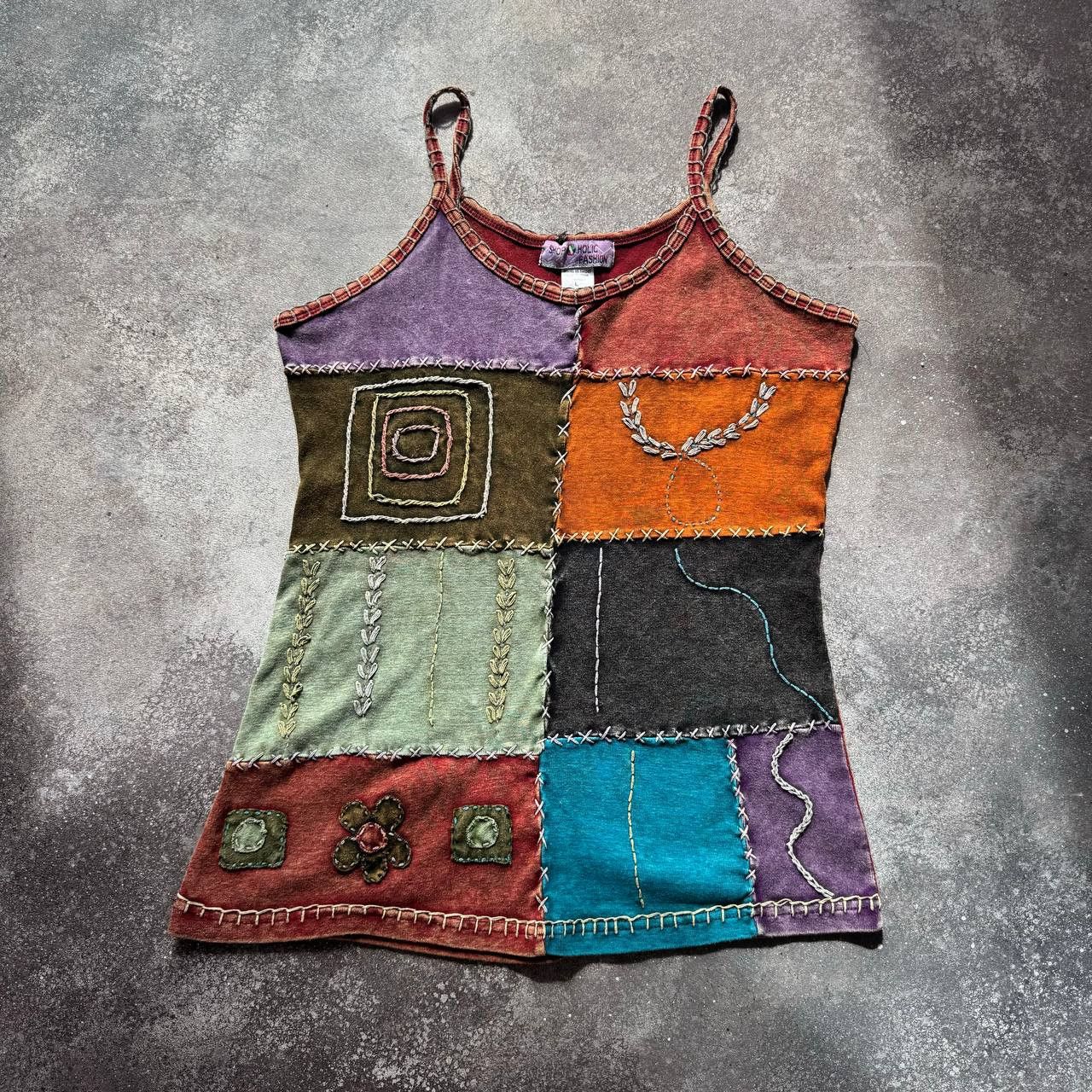 Hysteric Glamour × Japanese Brand Nepal Y2K Grunge Hippie Retro Tank Top Size L / US 10 / IT 46 - 1 Thumbnail