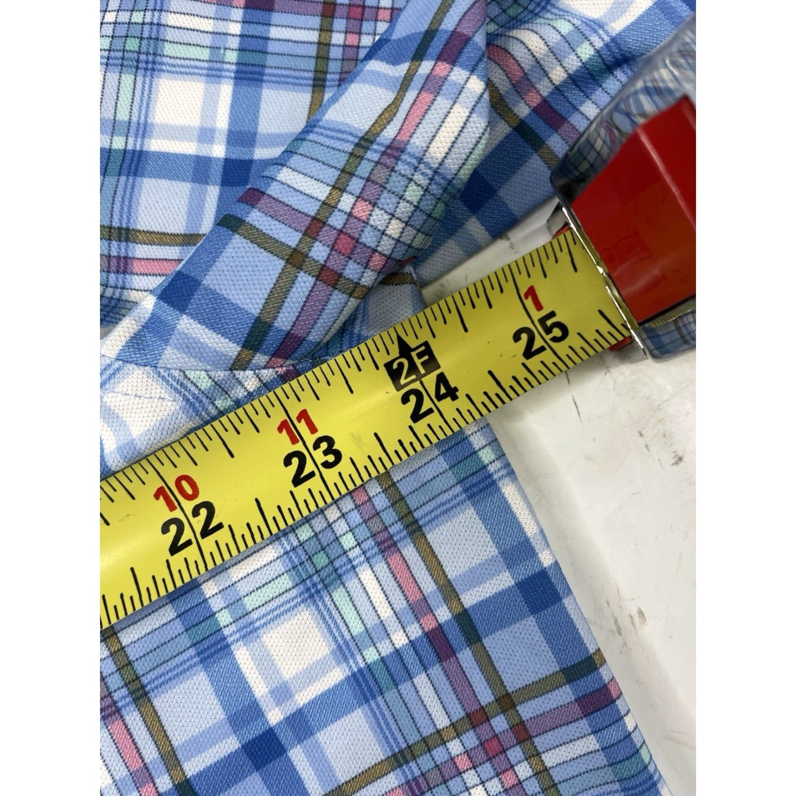 Peter Millar **Peter Millar Summer Comfort Men's Large Blue Plaid Polo** User: Peter Millar Summer Comfort Men's Large Blue Plaid Polo Size US L / EU 52-54 / 3 - 6 Thumbnail