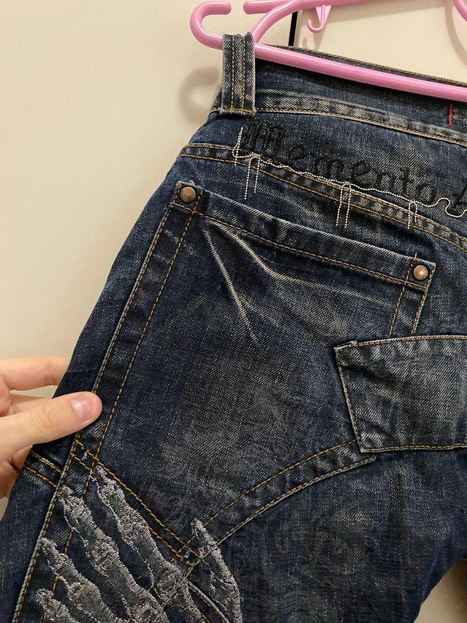 Grailed Archive Bray Jeans Detroit skeleton hands Denim Size US 31 - 14 Thumbnail