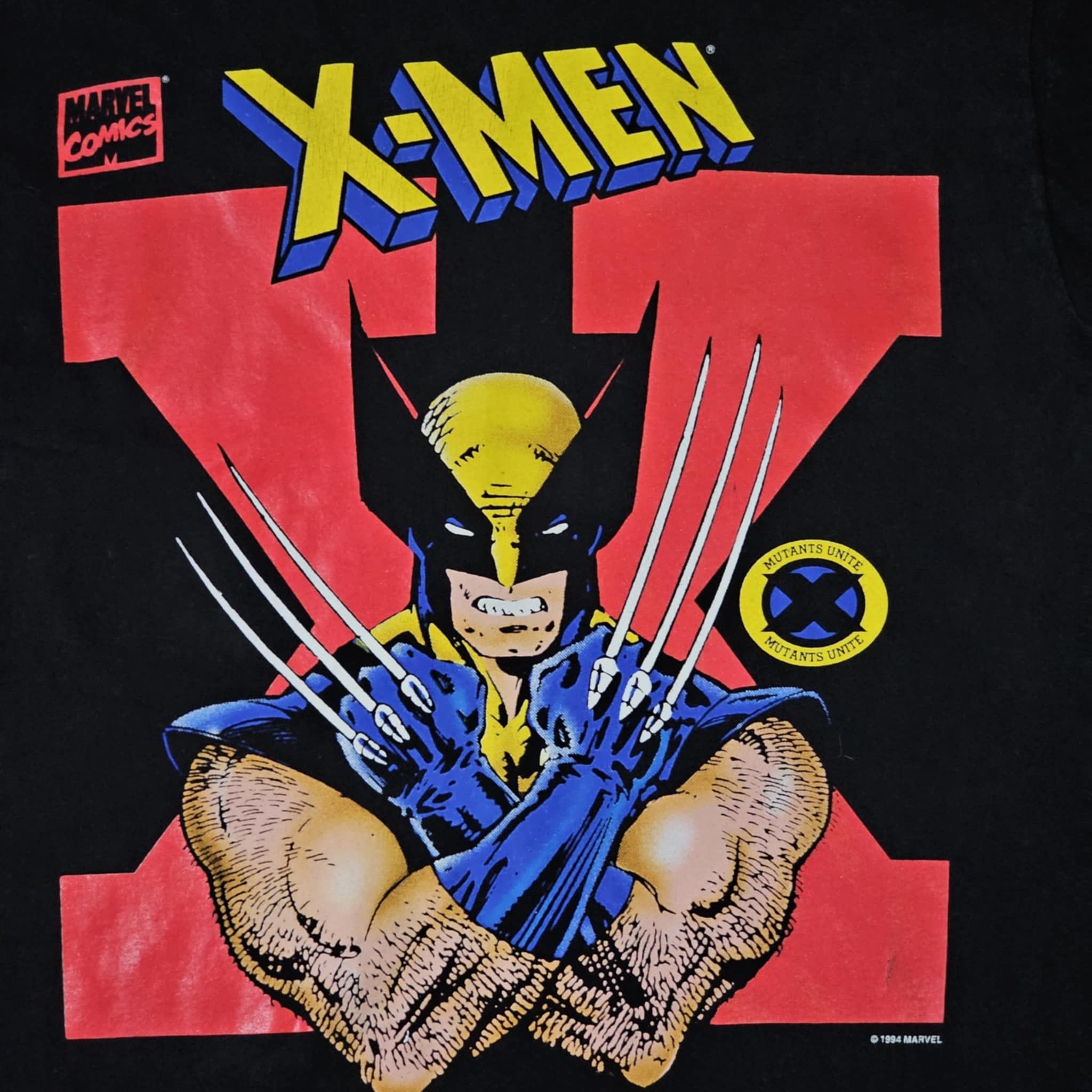 Marvel Comics × Vintage × Wolverine X-Men Vintage 90s Wolverine Marvel Comics T-Shirt Size US XL / EU 56 / 4 - 2 Thumbnail
