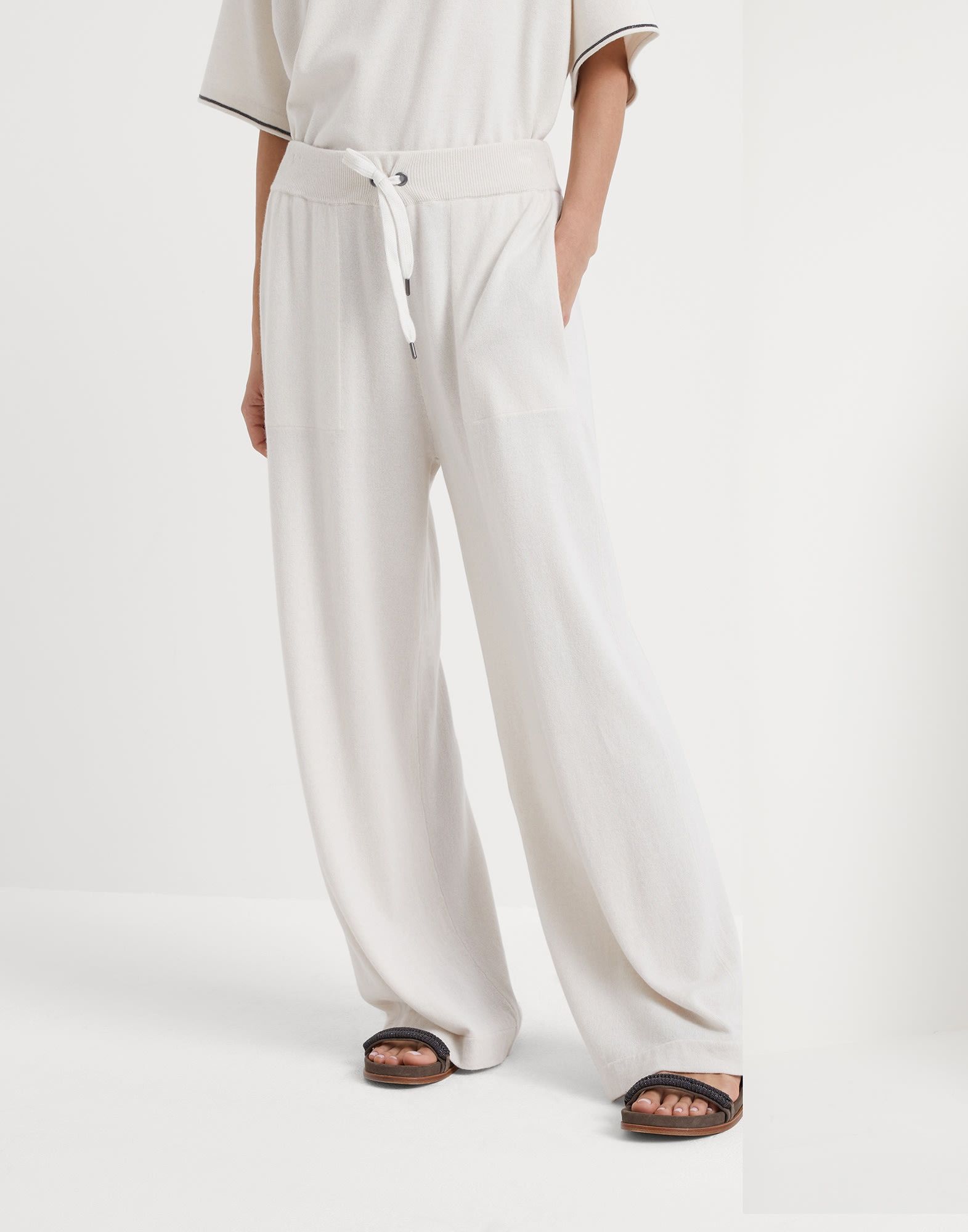 o1w1db10825 Pant in Medium Yellow