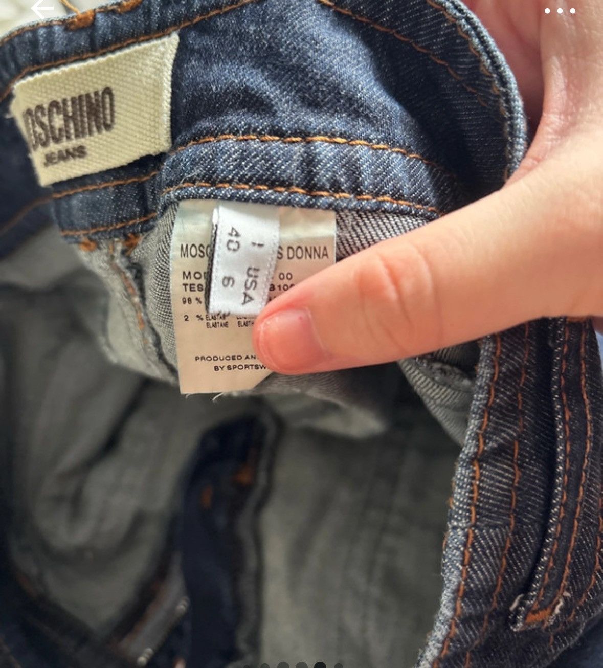 Moschino Moschino jean skirt Size 28" / US 6 / IT 42 - 6 Thumbnail