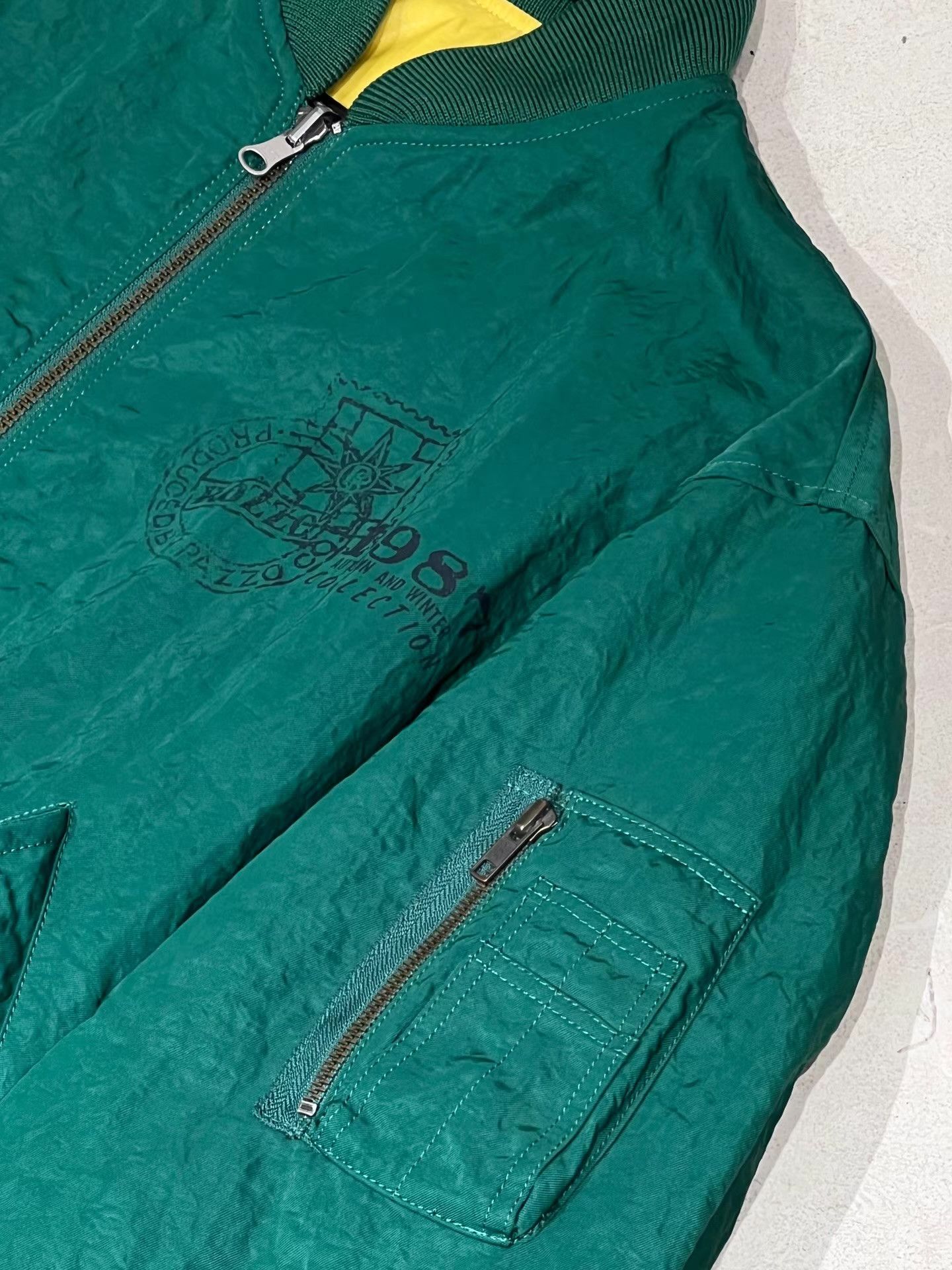 Vintage 90s Vintage Issey Miyake Reversible Bomber Jacket Q13 Size US L / EU 52-54 / 3 - 6 Thumbnail