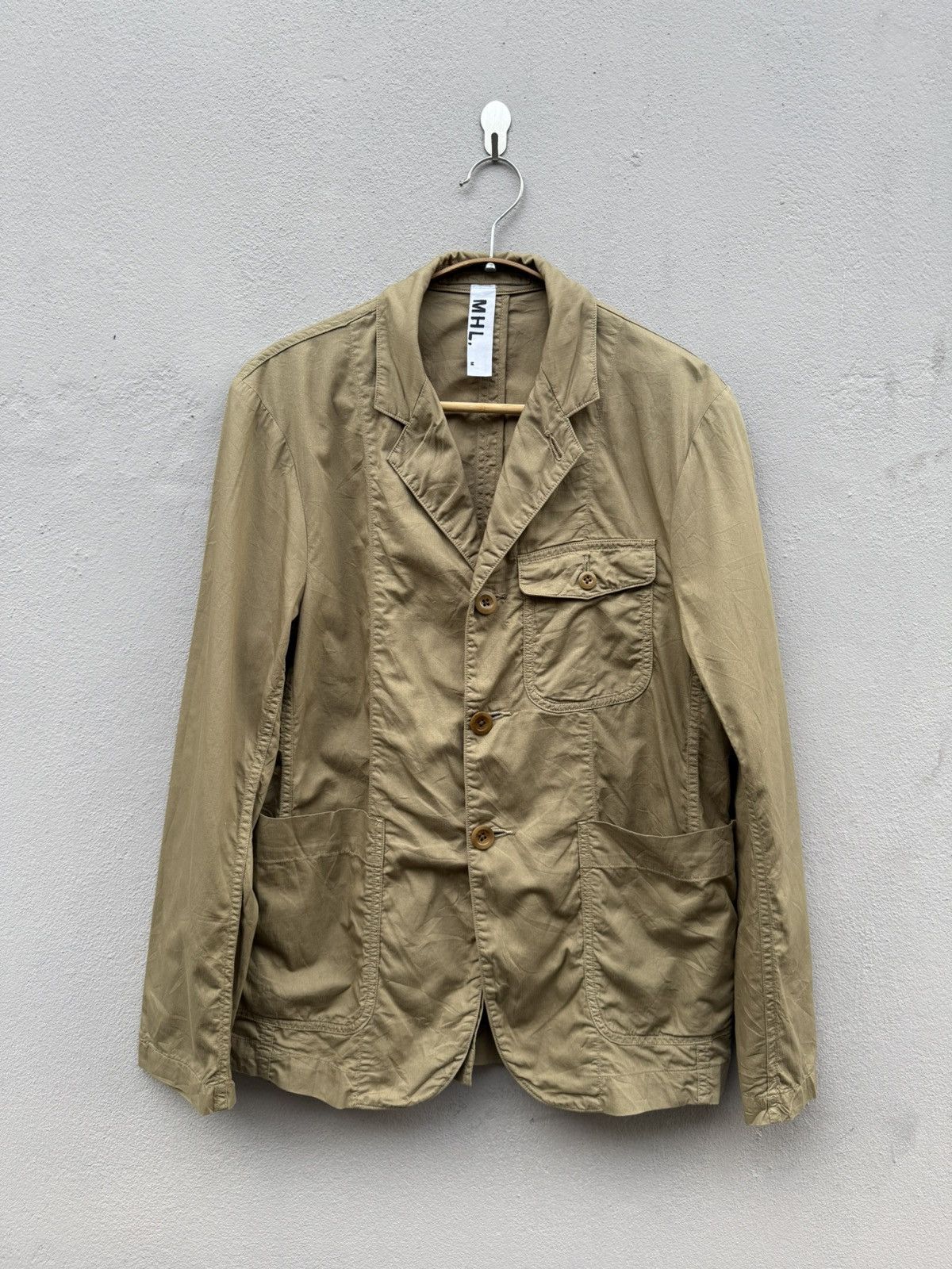 Margaret Howell MARGARET HOWELL Khaki Cotton Jacket / Utility Multipockets Size US M / EU 48-50 / 2 - 2 Thumbnail