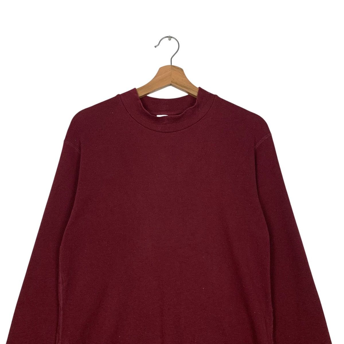 Takeo Kikuchi TAKEO KIKUCHI Plain Crewneck Long Sleeve Tees #2611-C117 Size US M / EU 48-50 / 2 - 2 Thumbnail