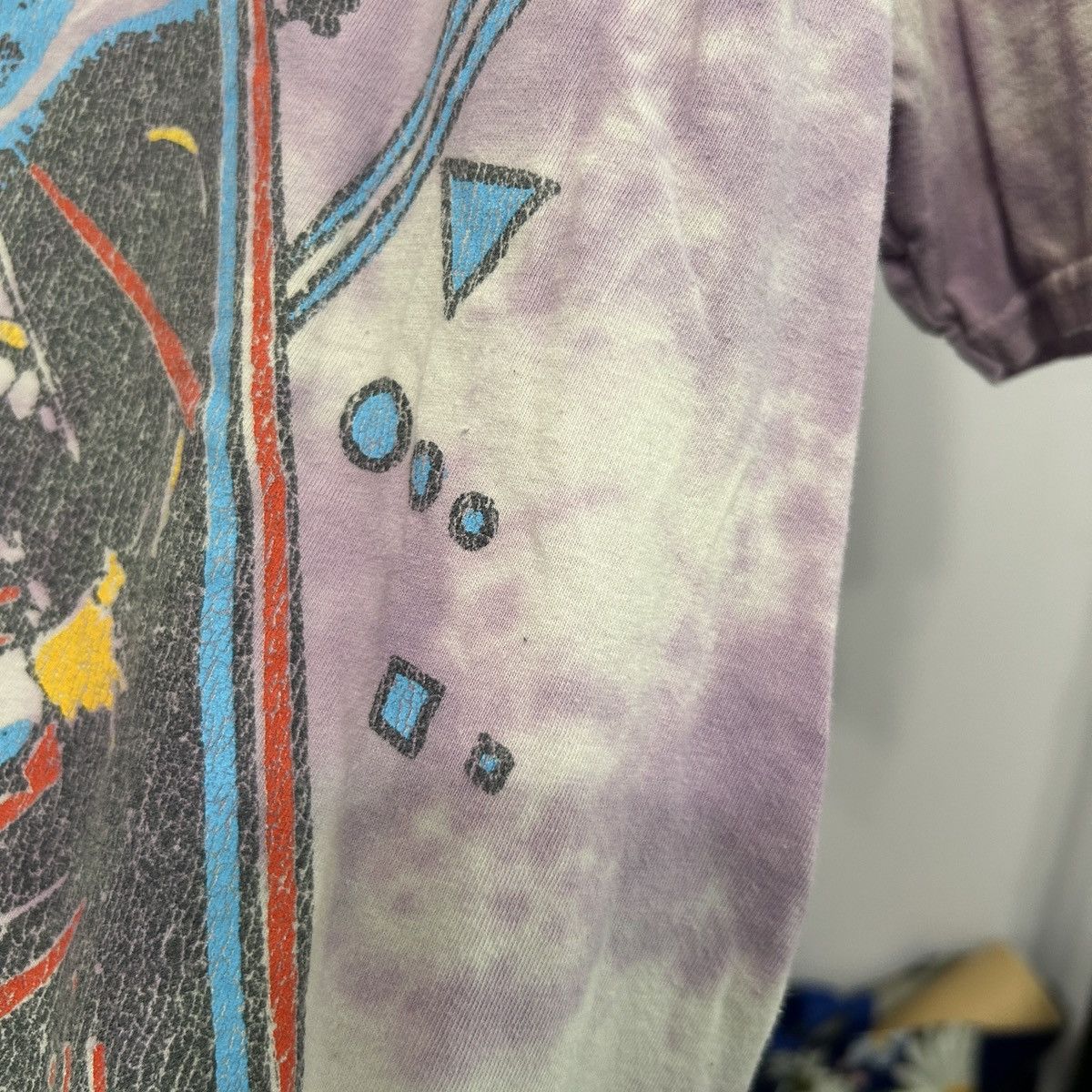 Def Leppard Def Leppard Hysteria Purple Tie Dye Tshirt Size XL - "Peggy" Size US XL / EU 56 / 4 - 8 Thumbnail