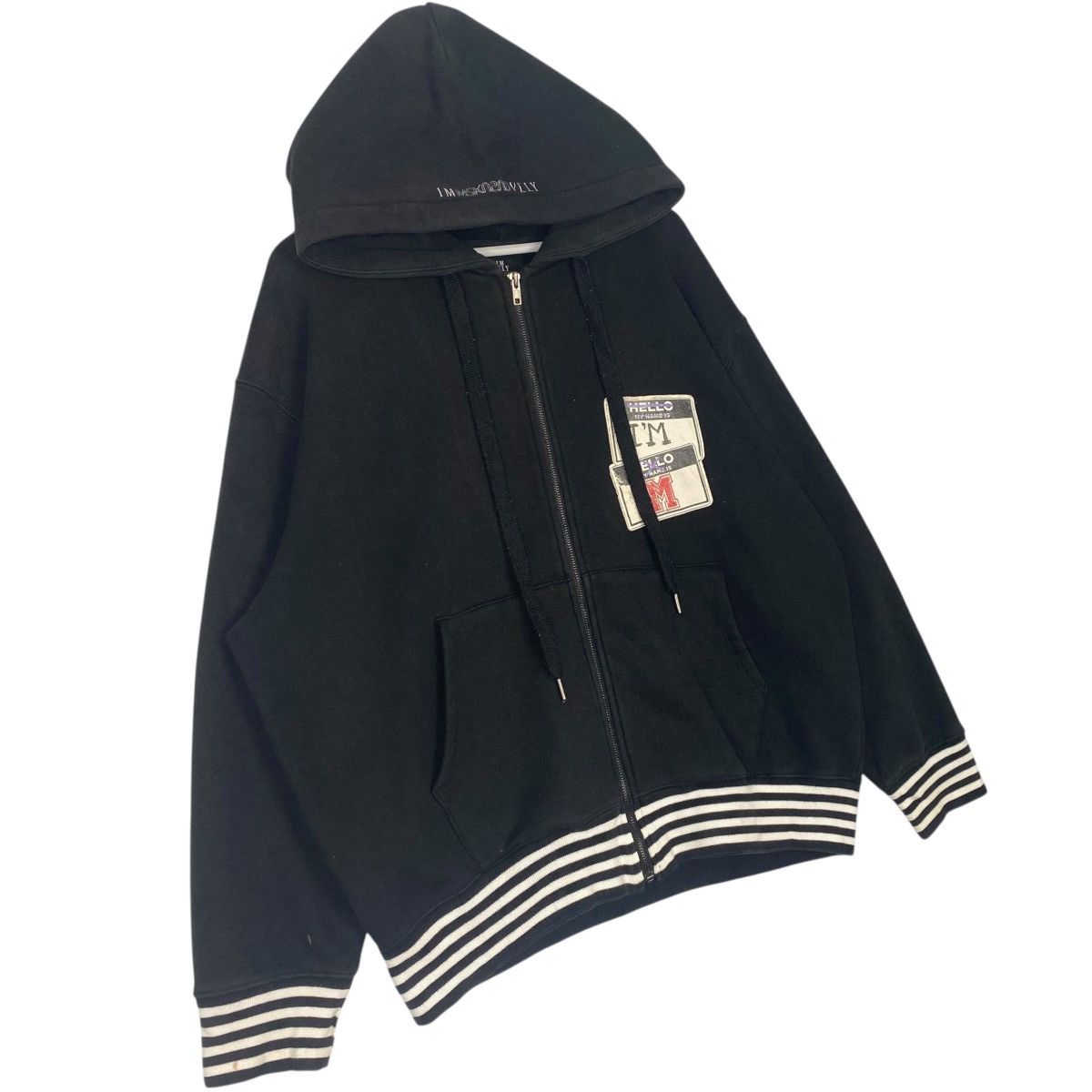 Vintage Vintage MSKN2ND Seoul Hoodie Full Zip Sweater Black Size XL Size US XL / EU 56 / 4 - 3 Thumbnail
